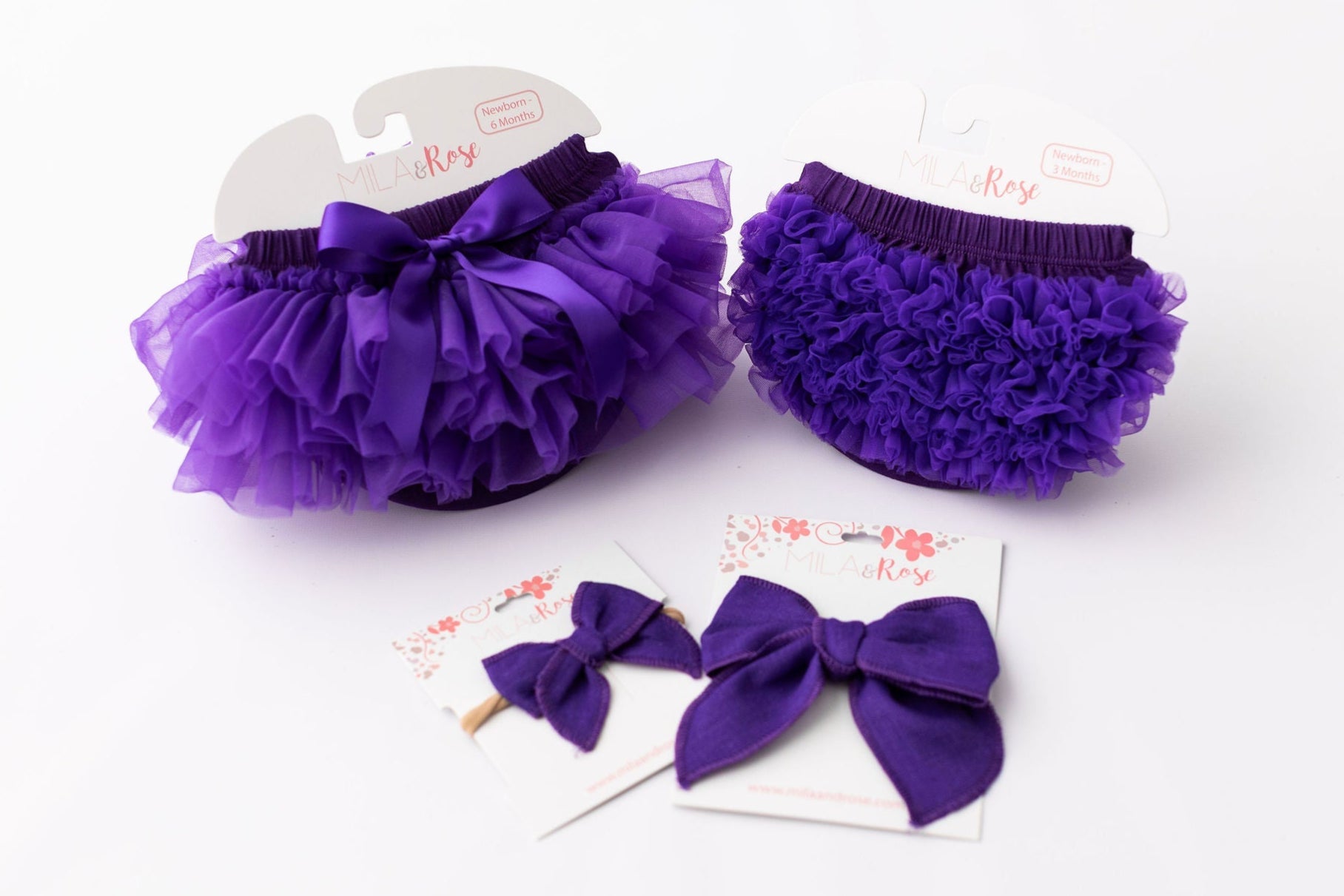 Purple Ruffle Bum Bloomer