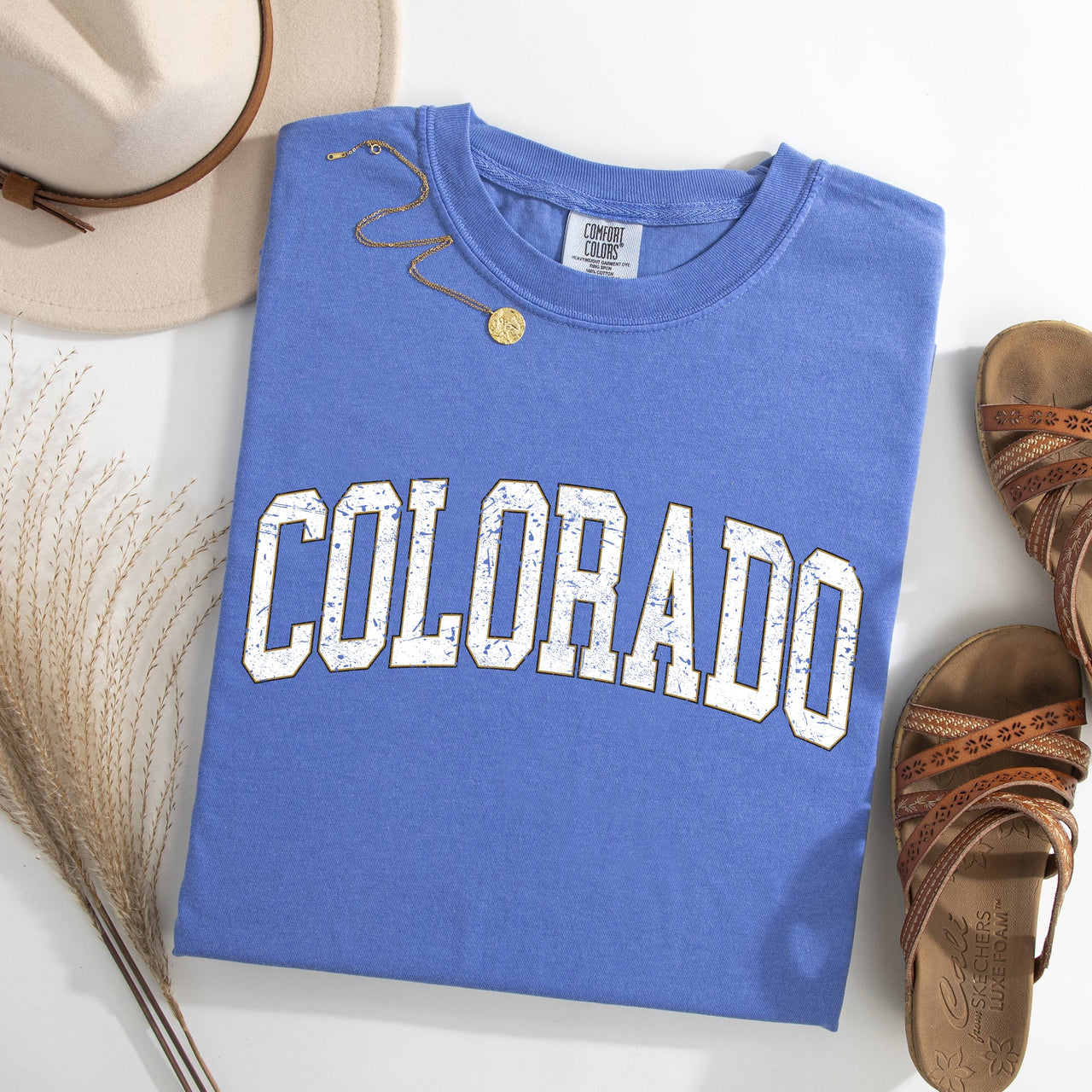 Colorado Football Game Day Tailgate University State College Pride Comfort Colors Tee
