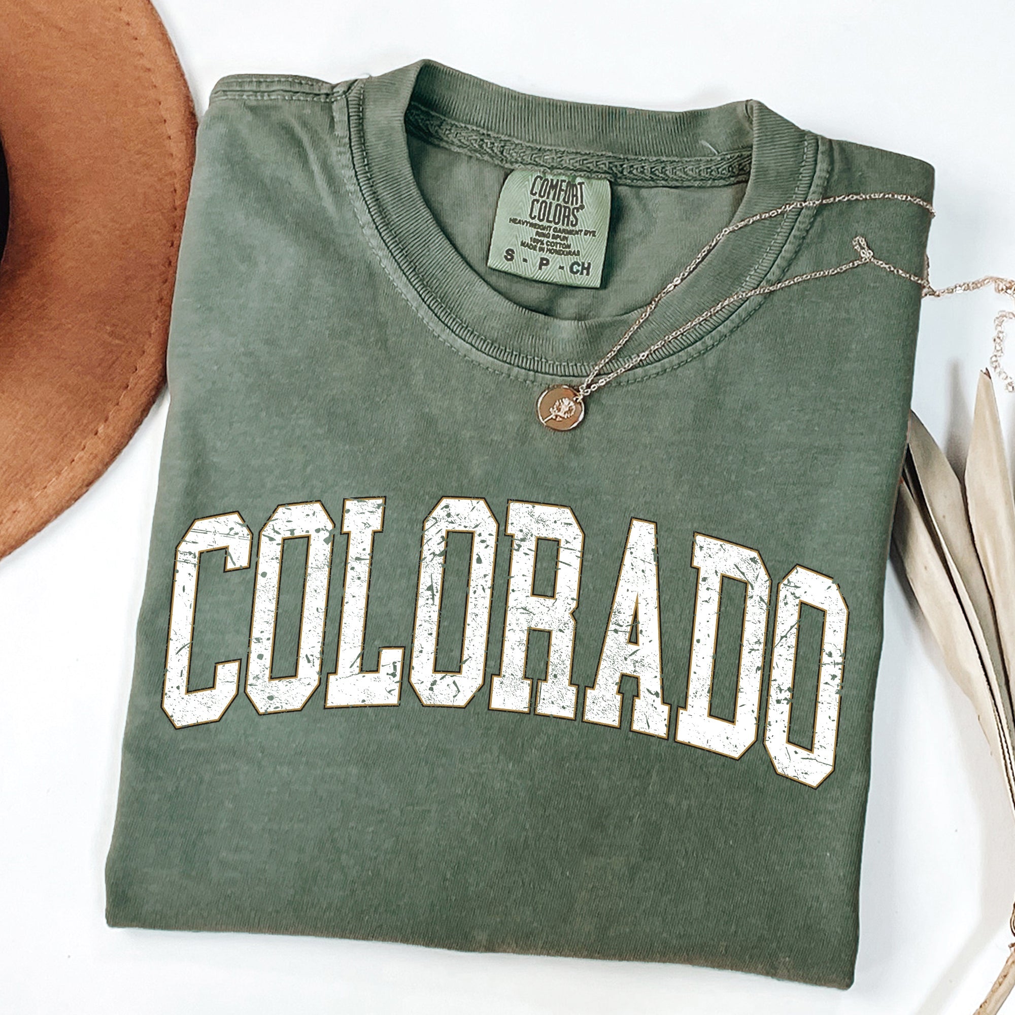 Colorado Football Game Day Tailgate University State College Pride Comfort Colors Tee