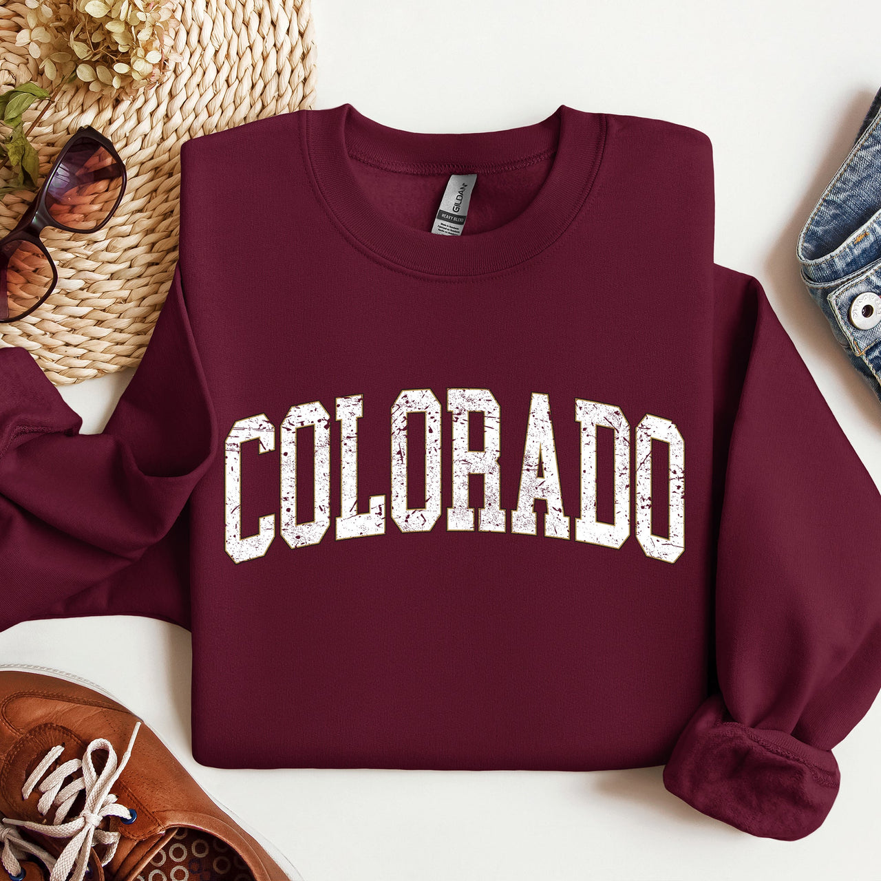 Colorado Football Game Day Big Game Tailgate Party University College State Sweatshirt