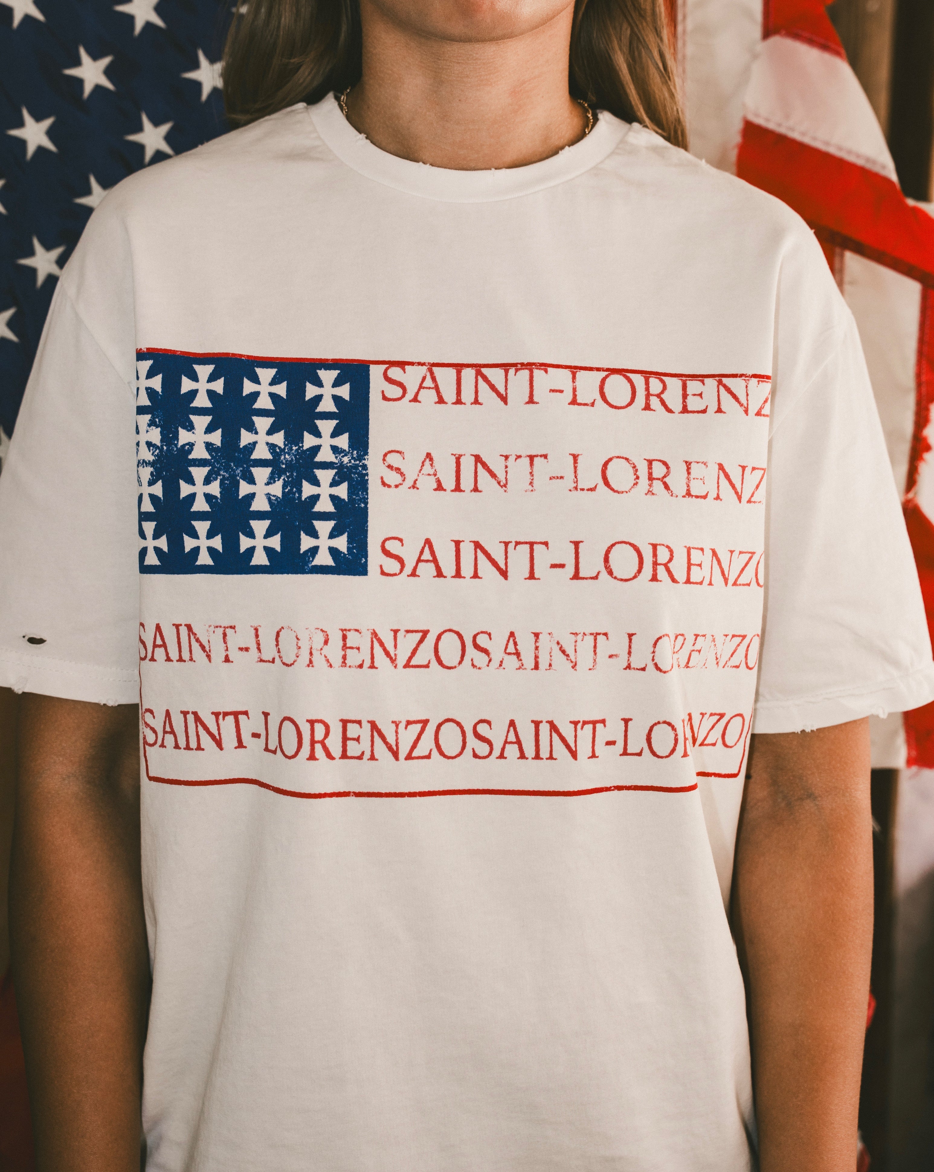 'UNITED SAINTS OF AMERICA' TEE