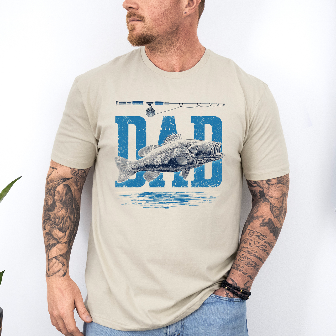 Dad Fishing Father's Day Celebration For The Everyday Angler Who Loves A Good Laugh Graphic Tee