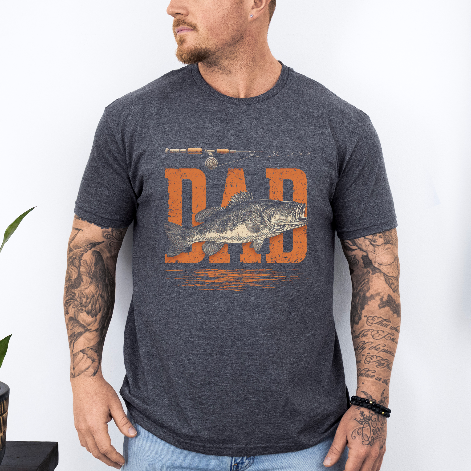 Dad Fishing Father's Day Celebration For The Everyday Angler Who Loves A Good Laugh Graphic Tee