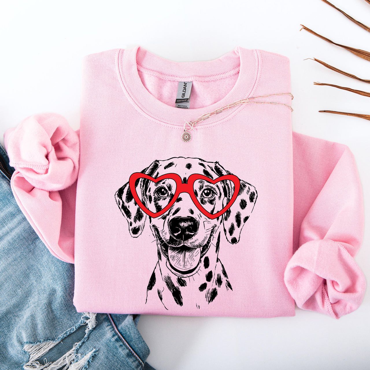 Dalmatian Lover Dog Breed Enthusiast Quote Portrait Artwork Limited Edition Sweatshirt