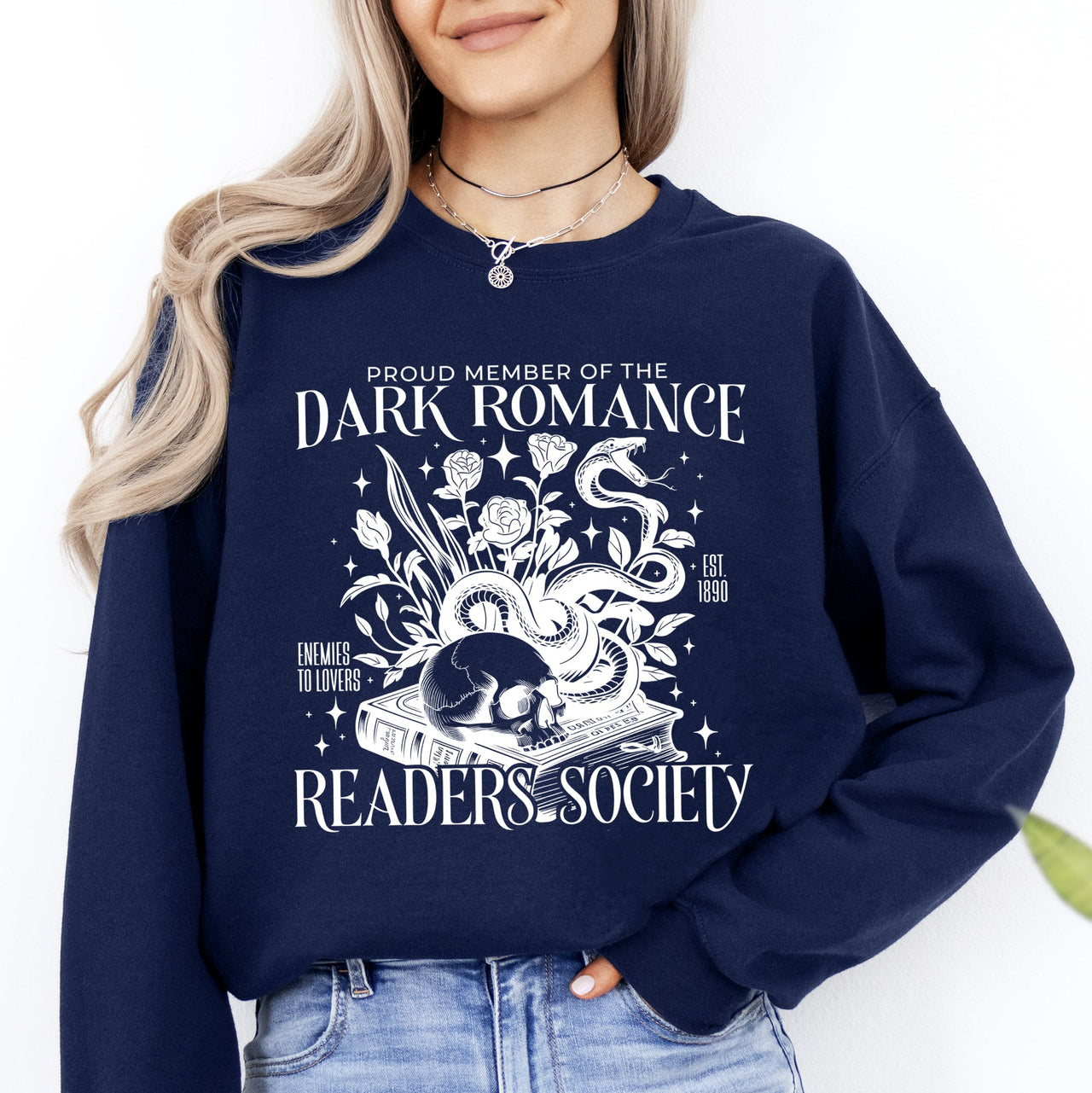 Dark Romance Readers Society Romantasy BookTok Library Books Fan Club Collective Sweatshirt