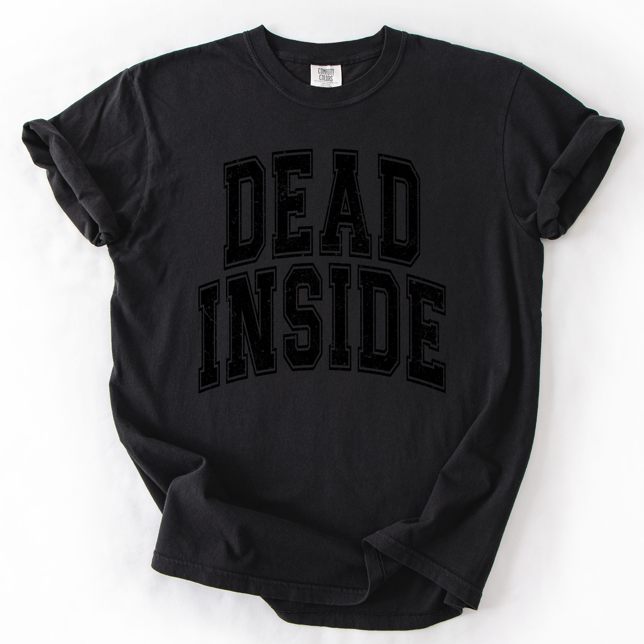 Dead Inside Mood Halloween Vibes Spooky Season Edition Premium Comfort Colors Tee