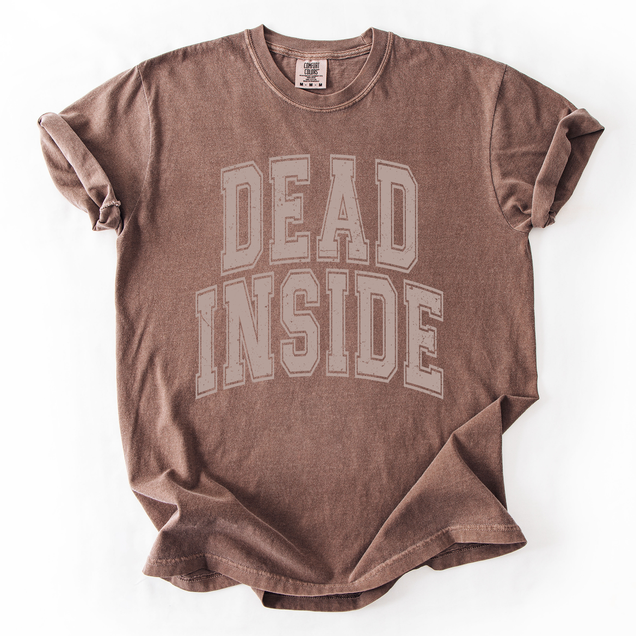 Dead Inside Mood Halloween Vibes Spooky Season Edition Premium Comfort Colors Tee