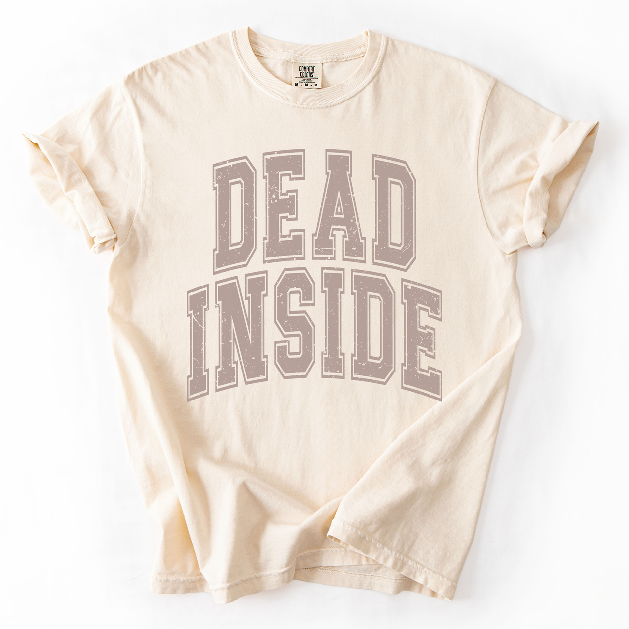 Dead Inside Mood Halloween Vibes Spooky Season Edition Premium Comfort Colors Tee