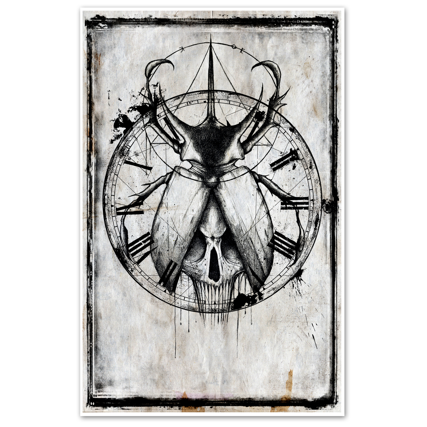 Death Beetle Print