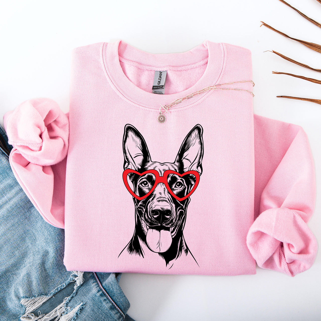 Doberman Dog Lover Breed Graphic Enthusiast The Ultimate Pet Owner Deluxe Sweatshirt