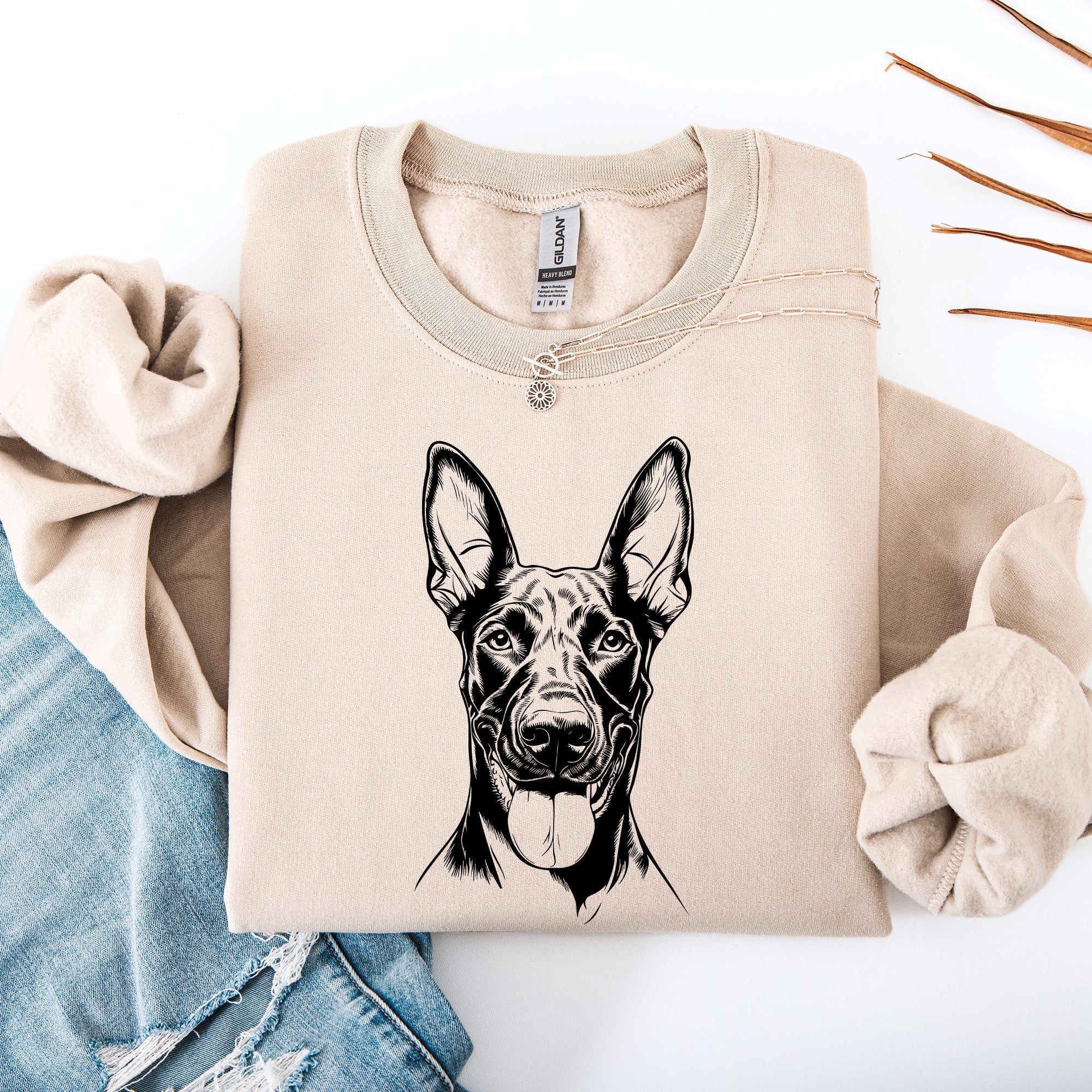 Doberman Dog Lover Breed Graphic Enthusiast The Ultimate Pet Owner Deluxe Sweatshirt