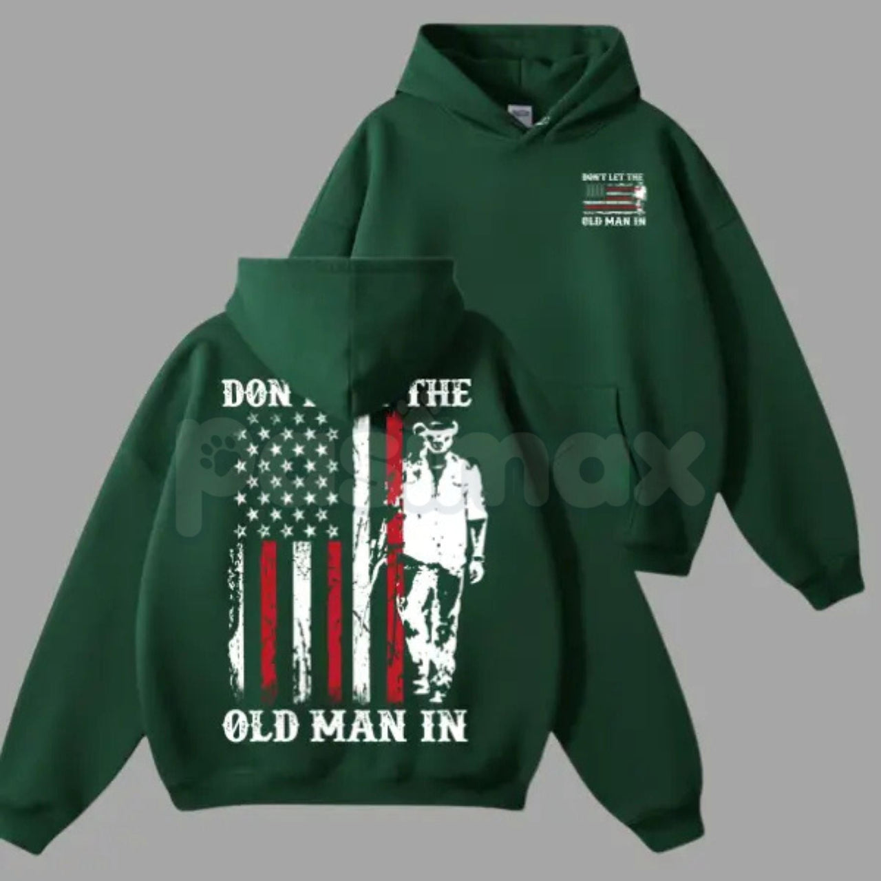Don’t Let the Old Man In Hoodie – Inspirational Country Music Slogan Pullover, Vintage Staying Young Aesthetic Sweatshirt, Unisex Rugged Apparel