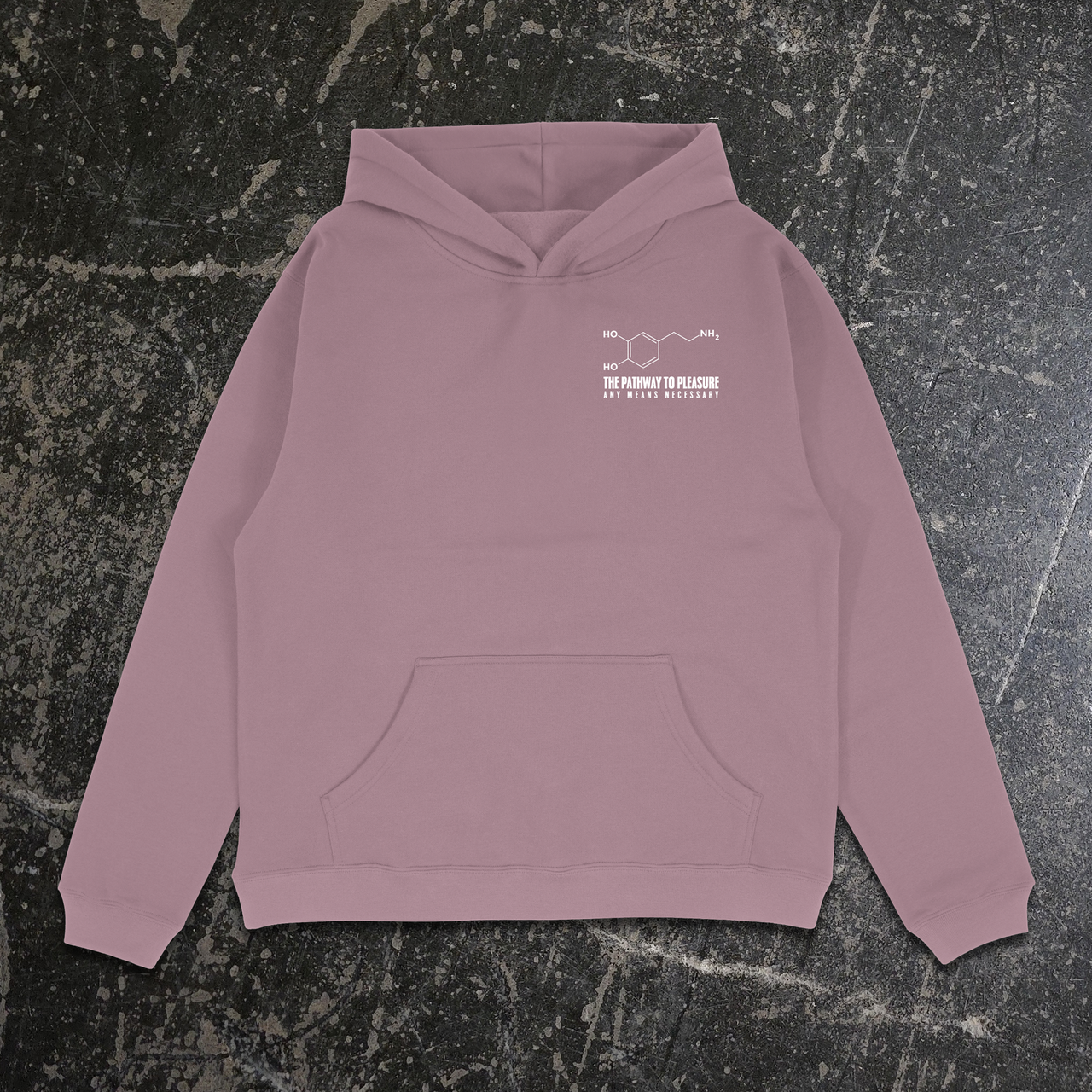 Dopamine Pullover Hoodie Washed Plum