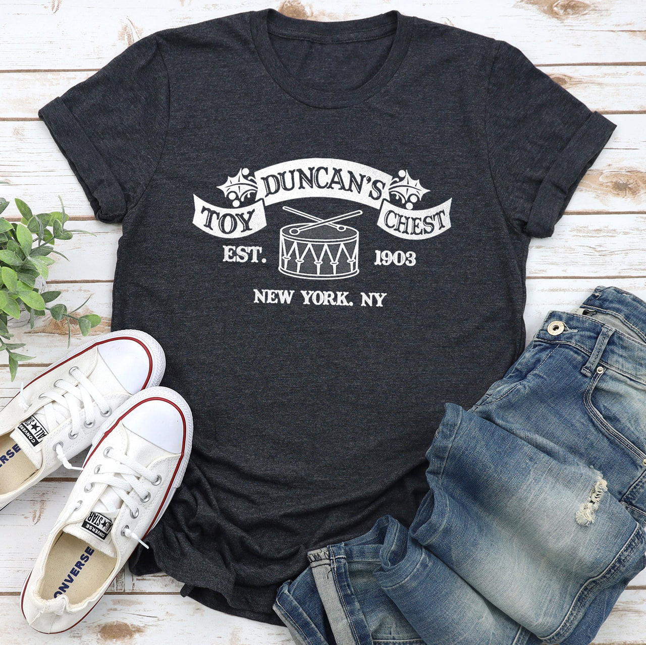 Duncan's Toy Chest Home Alone Christmas Movie Iconic Scene Memorabilia Fan Art Graphic Tee