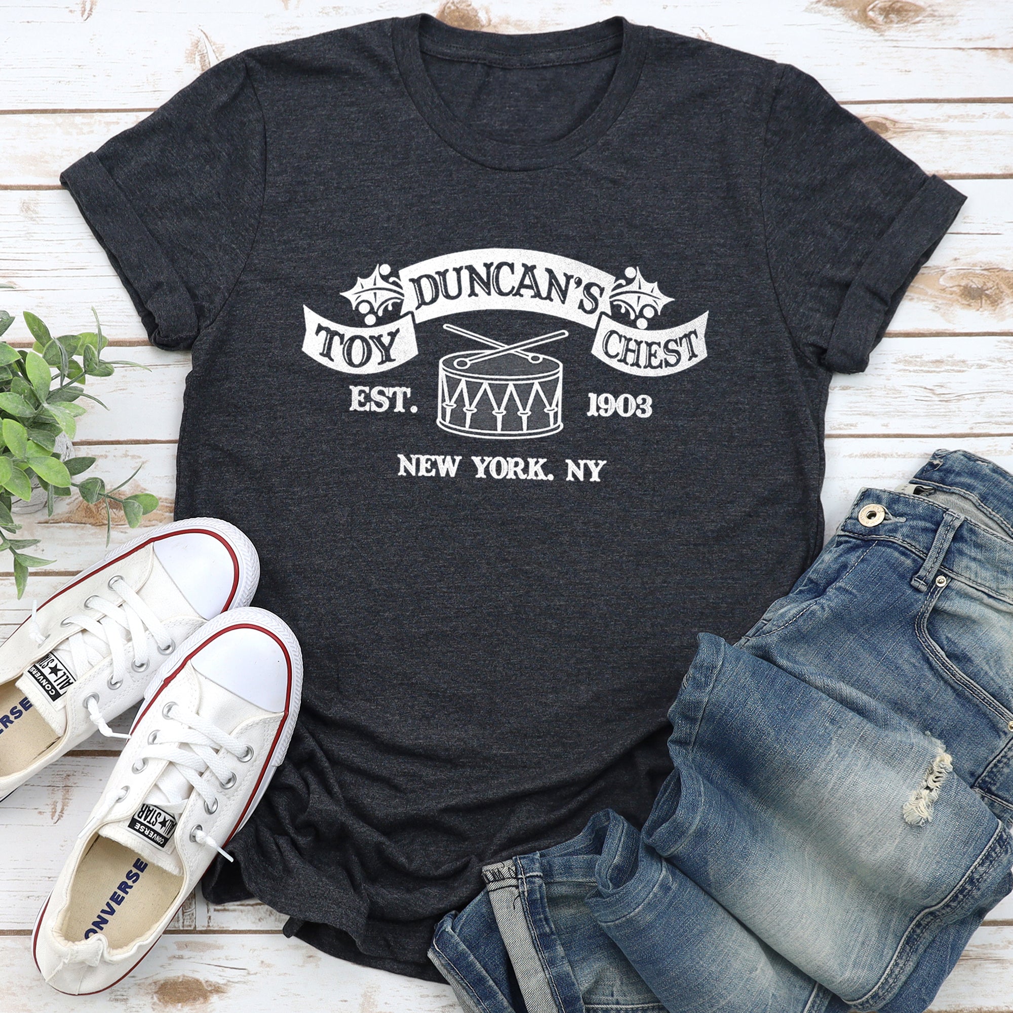 Duncan's Toy Chest Home Alone Christmas Movie Iconic Scene Memorabilia Fan Art Graphic Tee