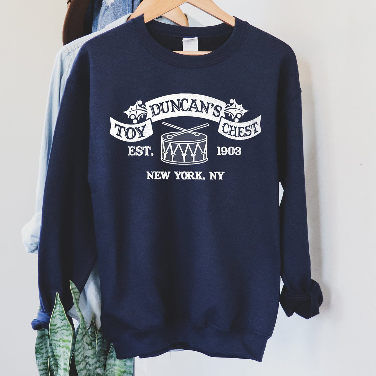 Duncan's Toy Chest Home Alone Christmas Classic Movie Quote Holiday Graphic Sweatshirt