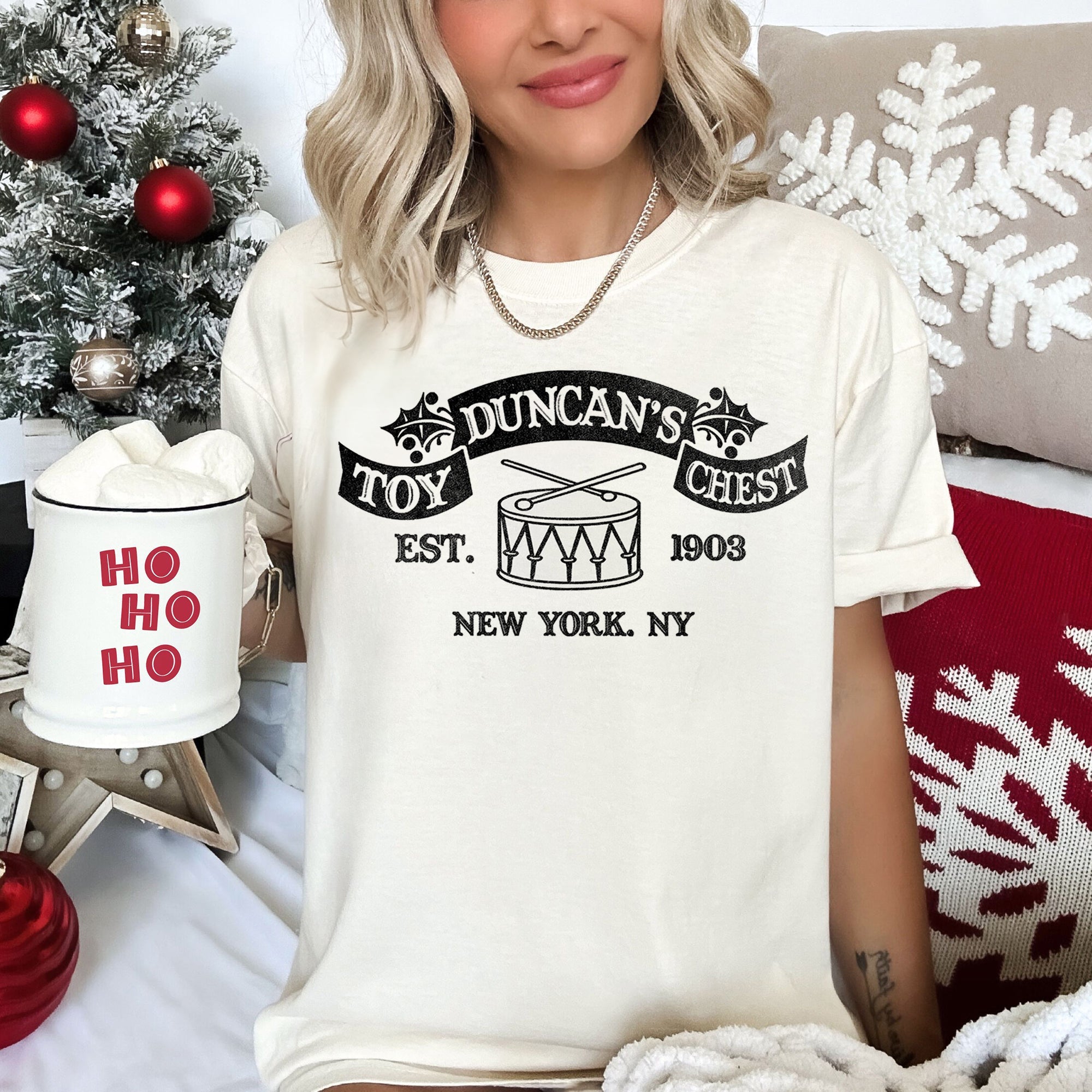 Duncan's Toy Chest Home Alone Christmas Movie Nostalgic Icon Print Comfort Colors Tee