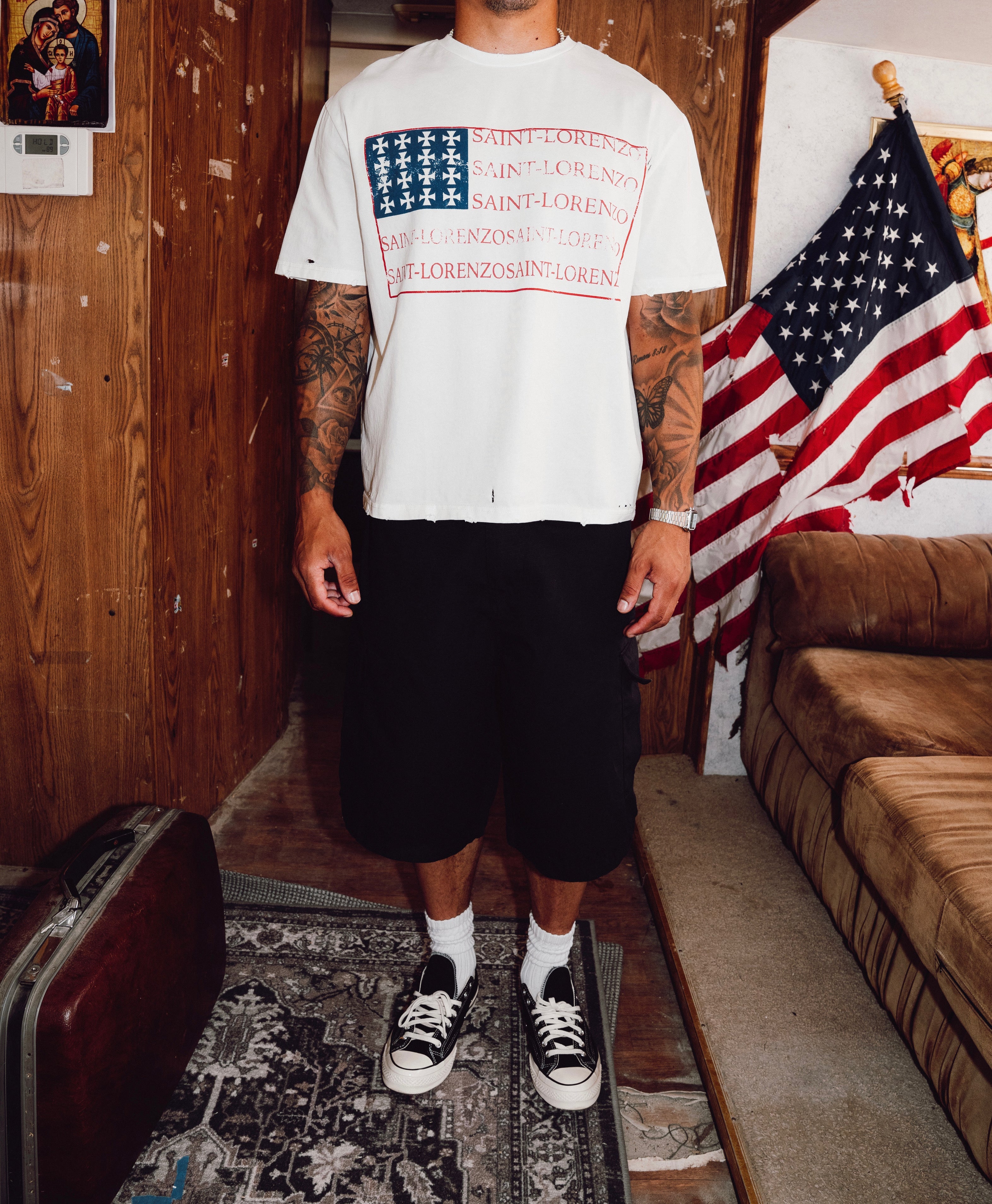 'UNITED SAINTS OF AMERICA' TEE