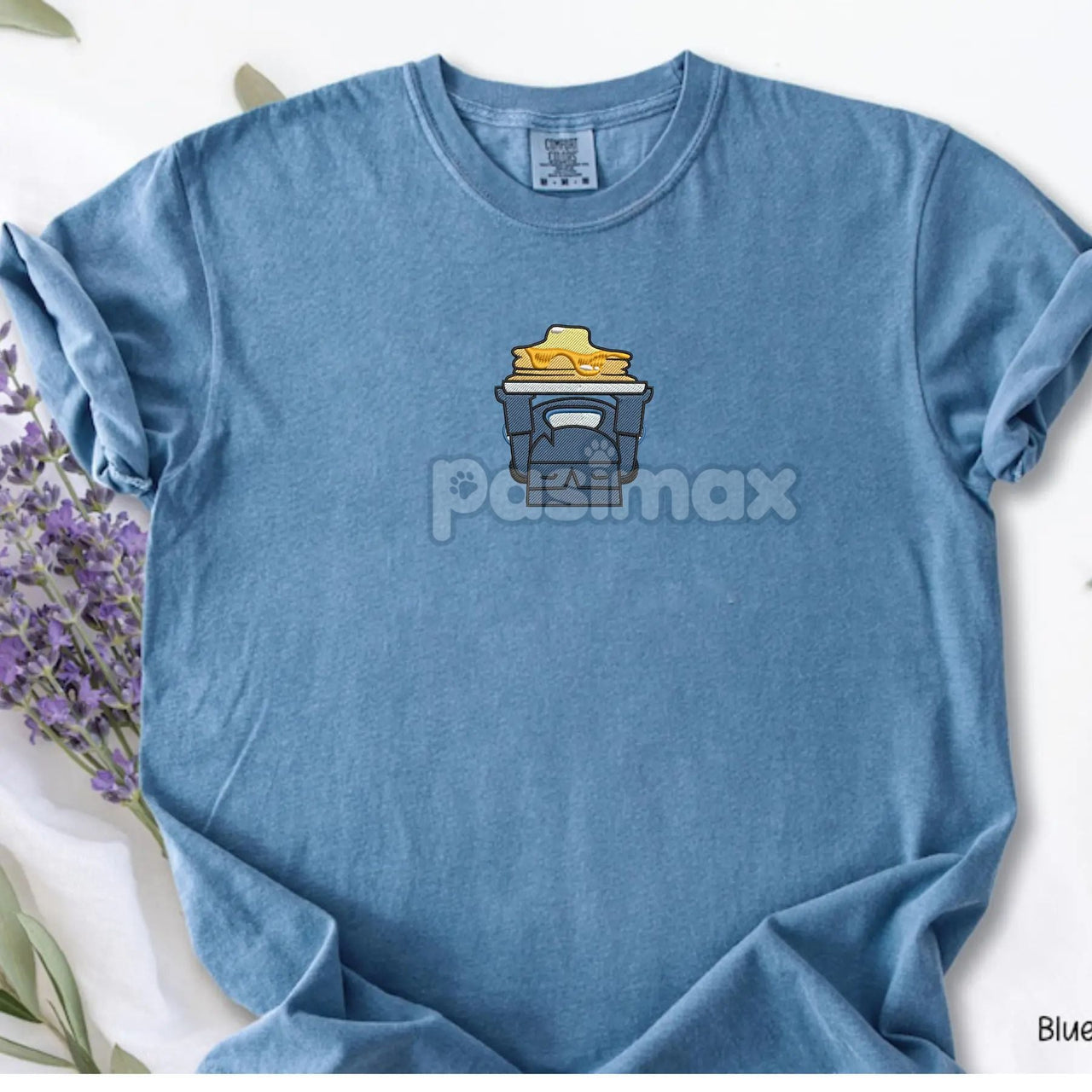 Embroidered Mini Pekka Pancake Comfort Colors T-Shirt – Funny Gaming Tee