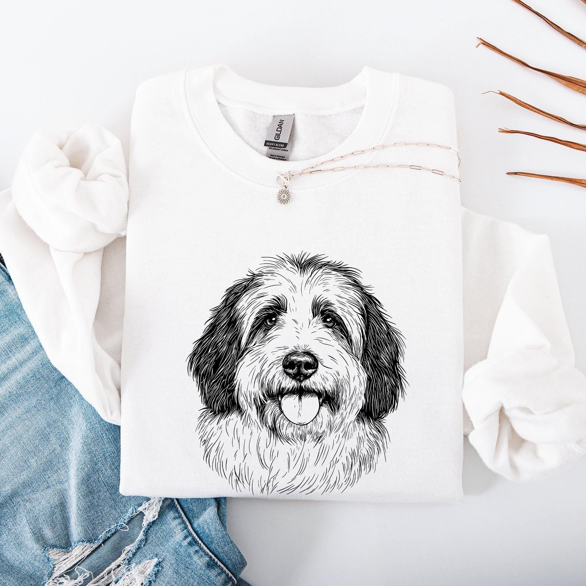 English Sheepdog The Beloved Breed For Dog Lovers And Pet Parents Everyday Comfort Sweatshirt