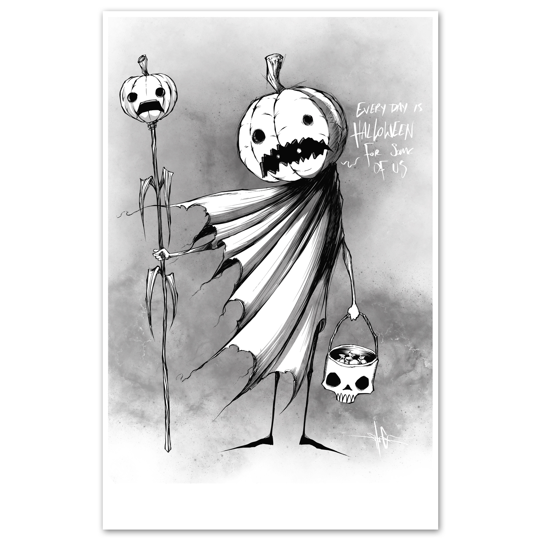 Everyday Halloween Print