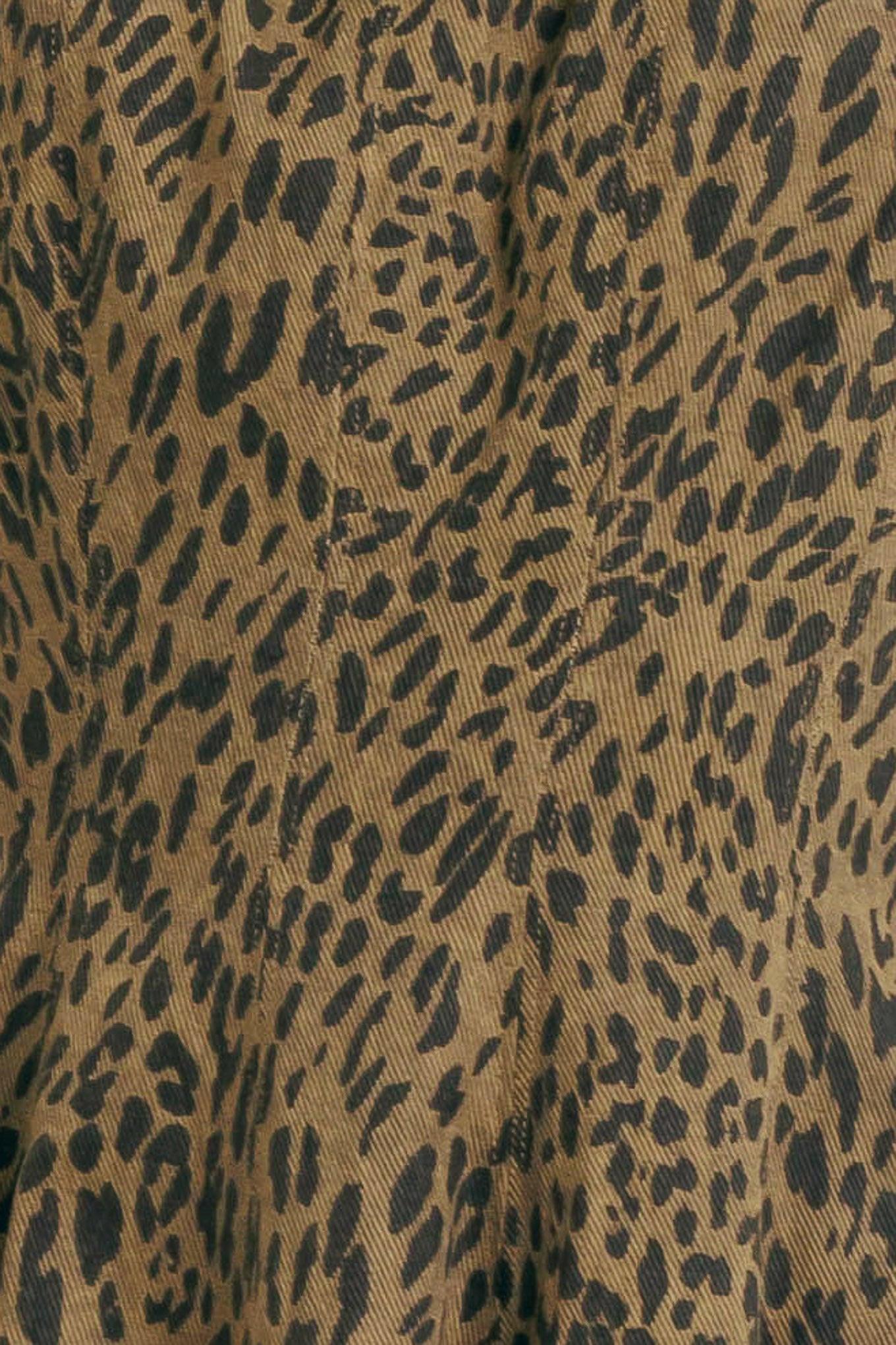LEO LOVER WOVEN MINI DRESS