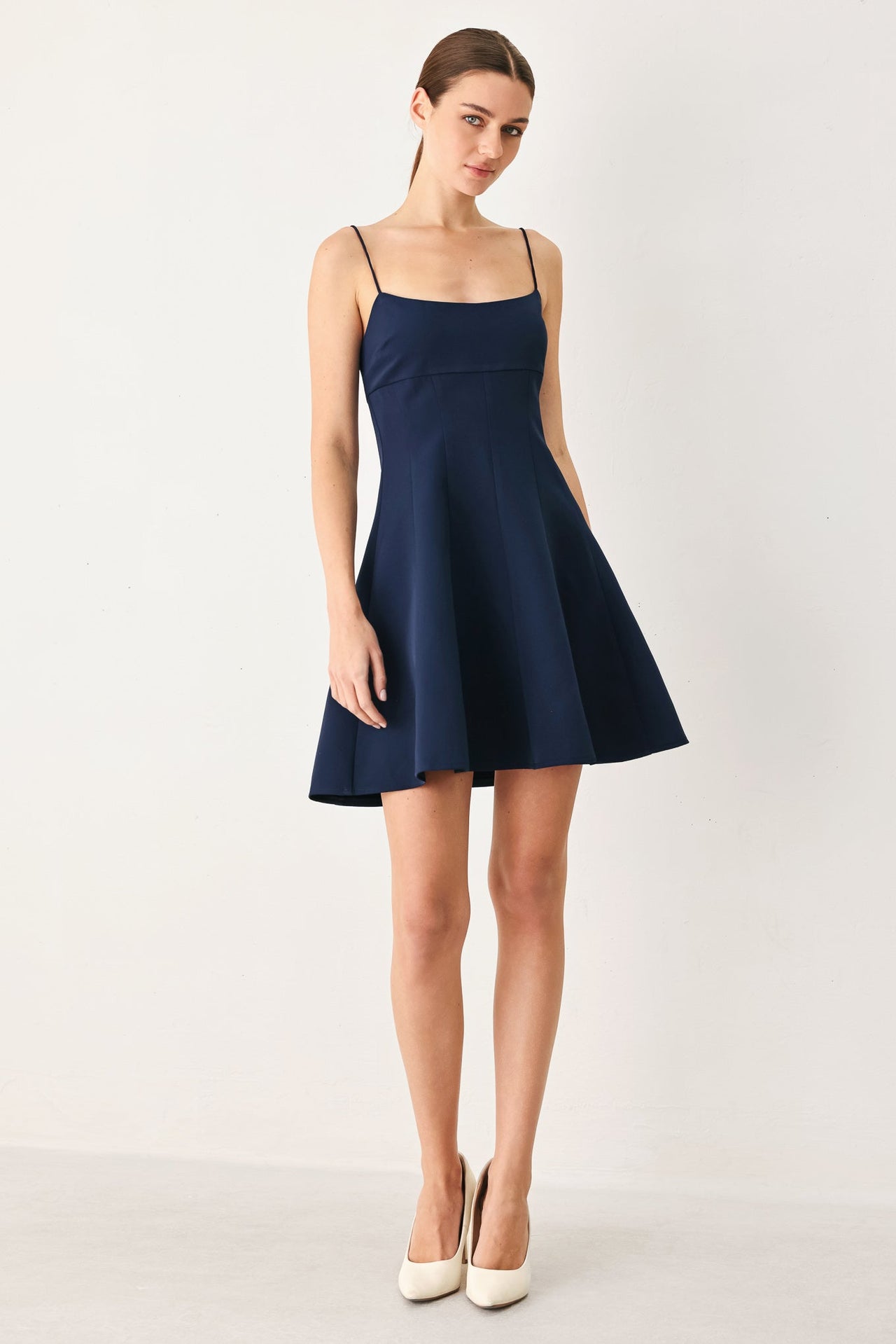 FRESH LINE WOVEN CAMI DRESS