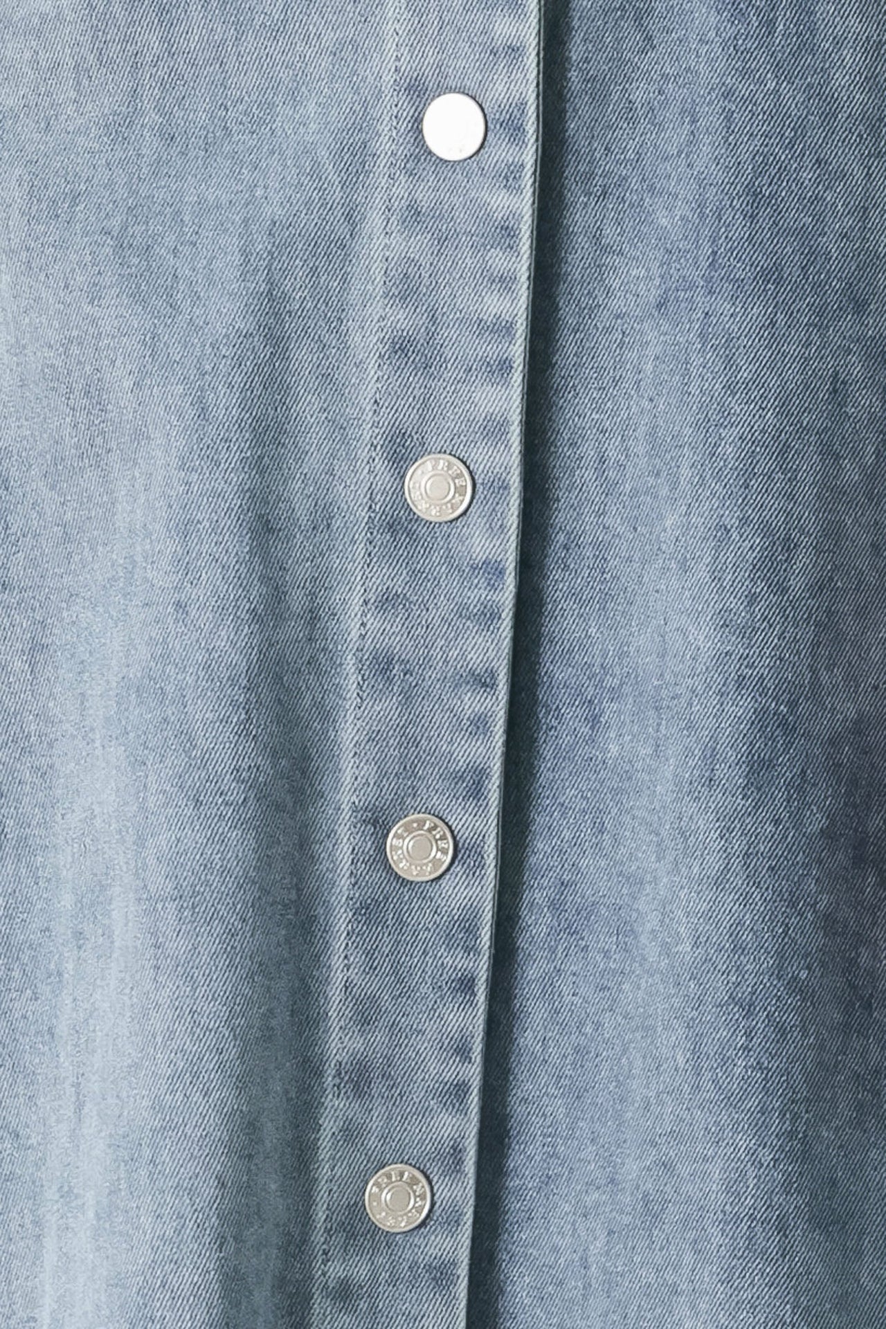 CLASSIC FLOW DENIM MIDI DRESS
