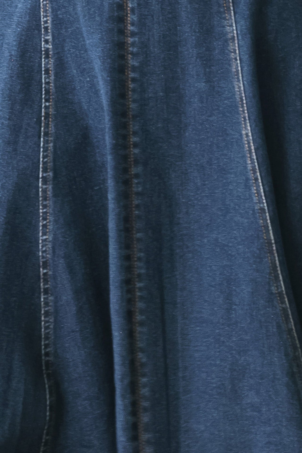 WESTERN CHARM DENIM MIDI DRESS