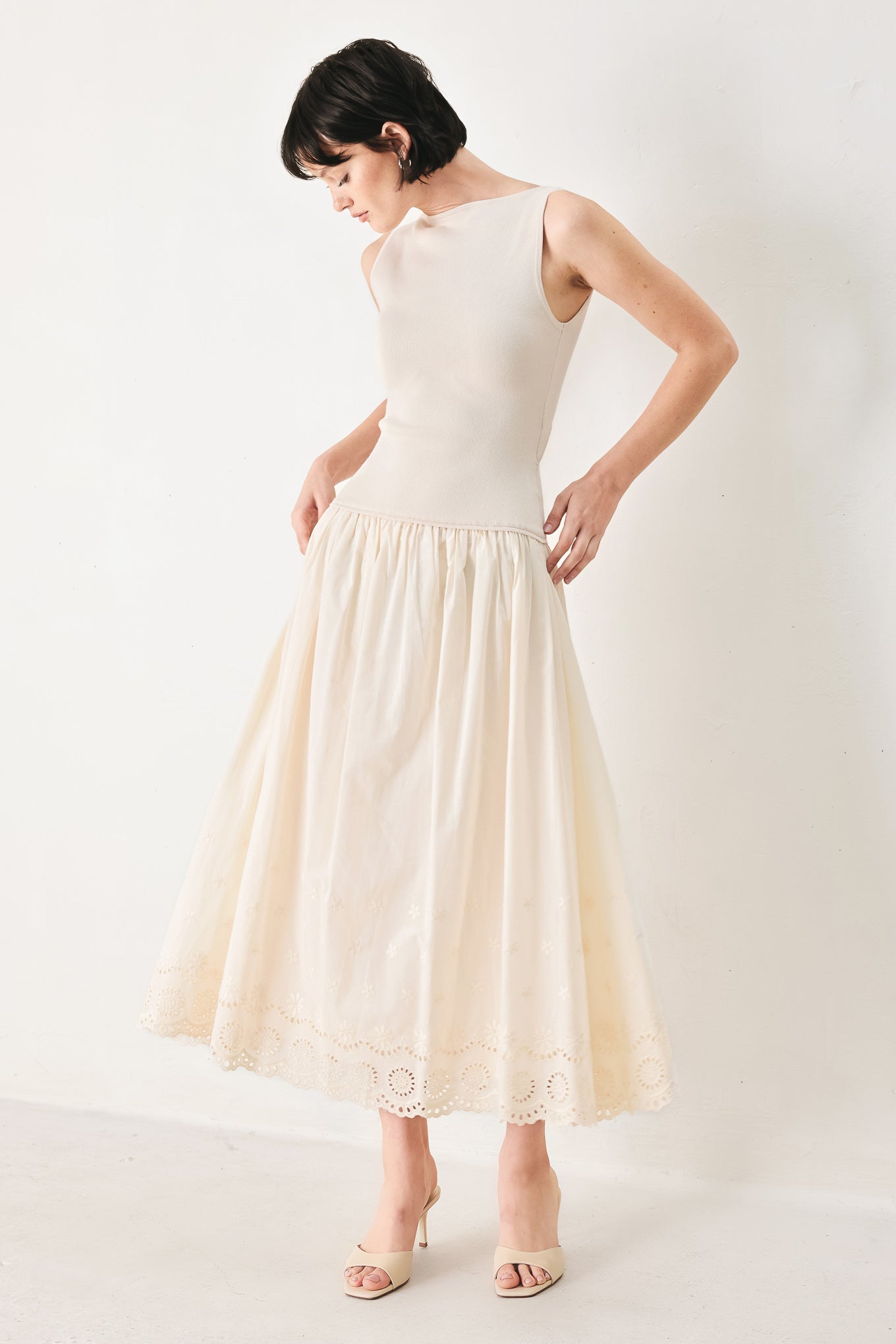 DAYDREAM THREAD MIDI DRESS