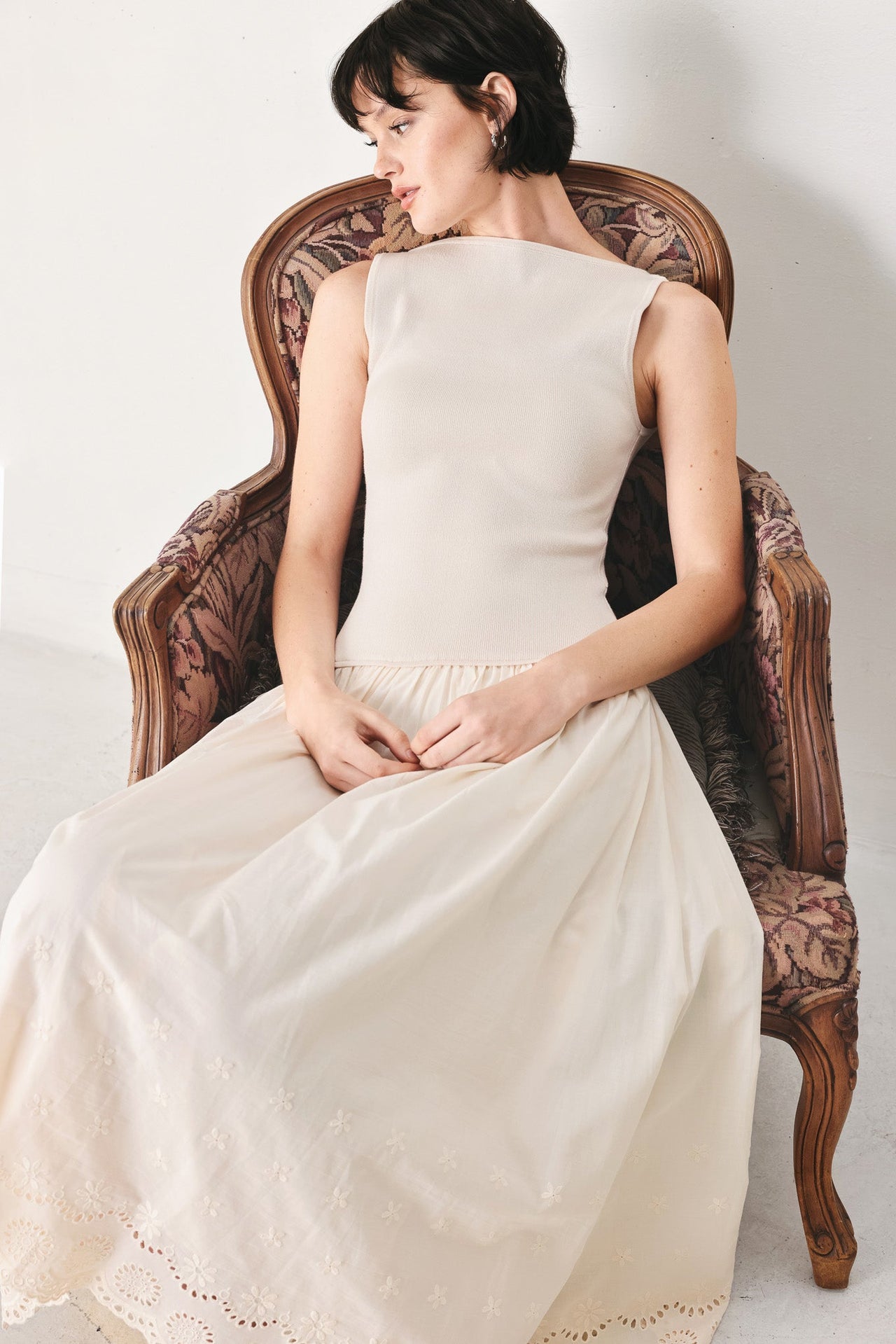 DAYDREAM THREAD MIDI DRESS