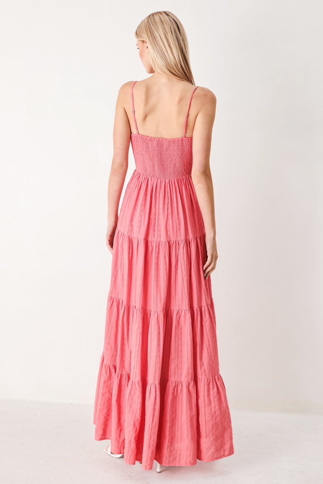SWEET ESCAPE WOVEN MAXI DRESS