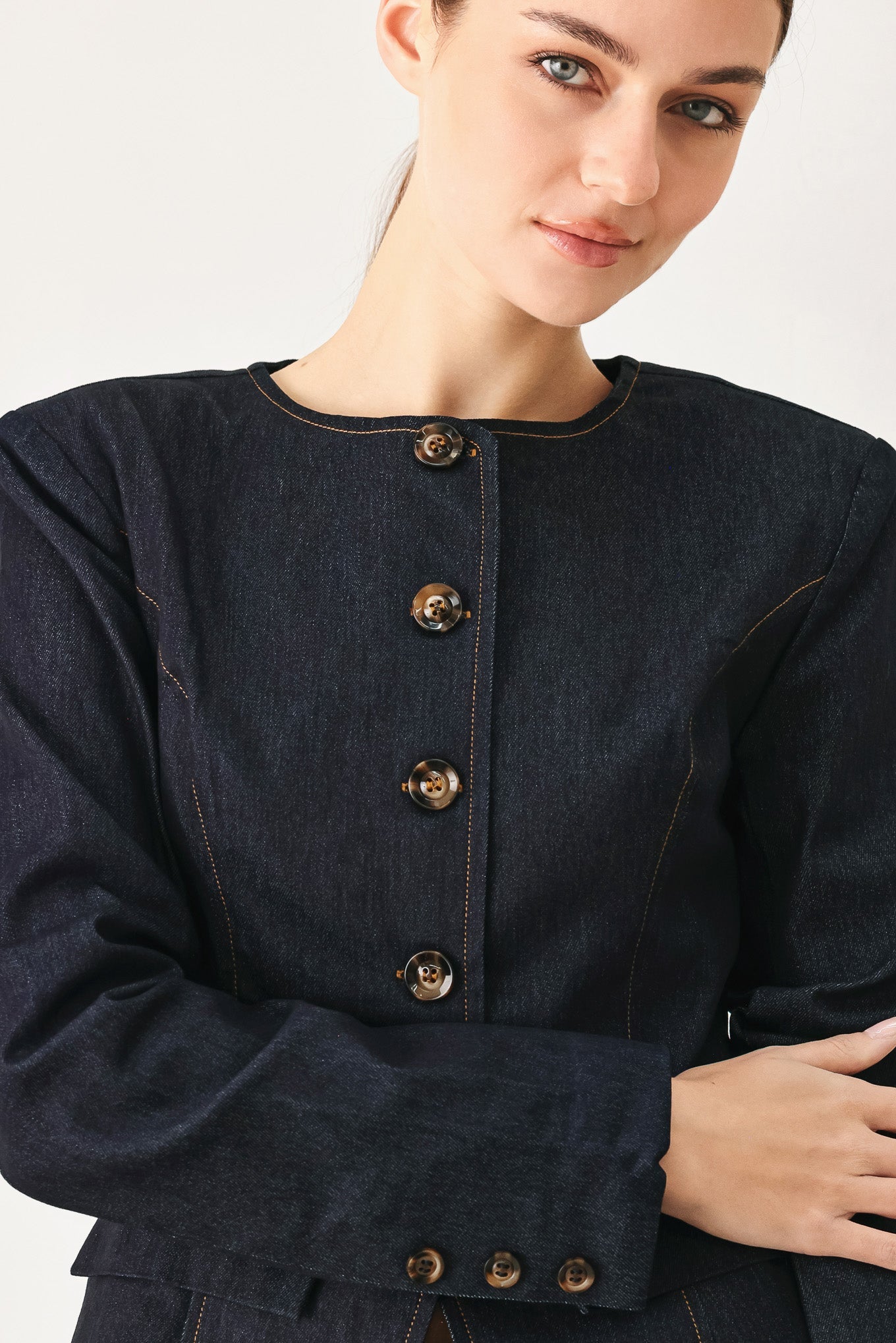 CITY MUSE MODERN DENIM JACKET