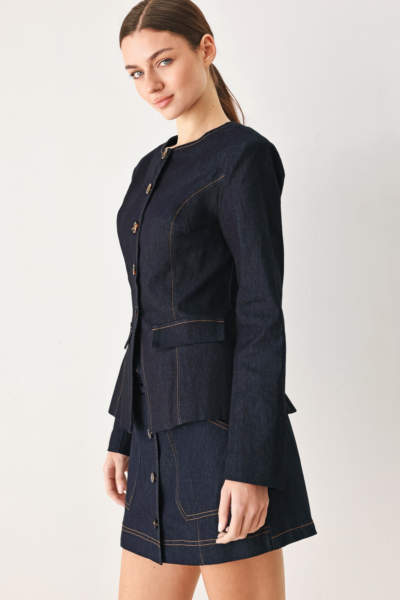 CITY MUSE MODERN DENIM JACKET
