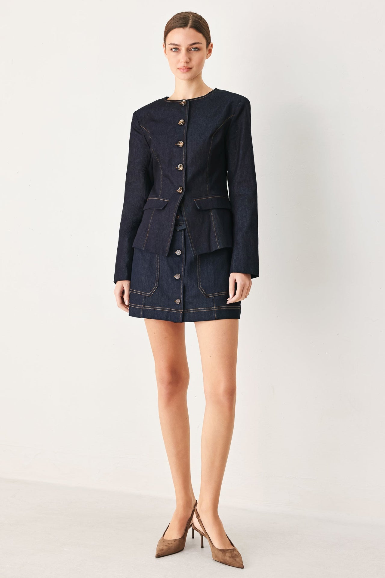 CITY MUSE MODERN DENIM JACKET
