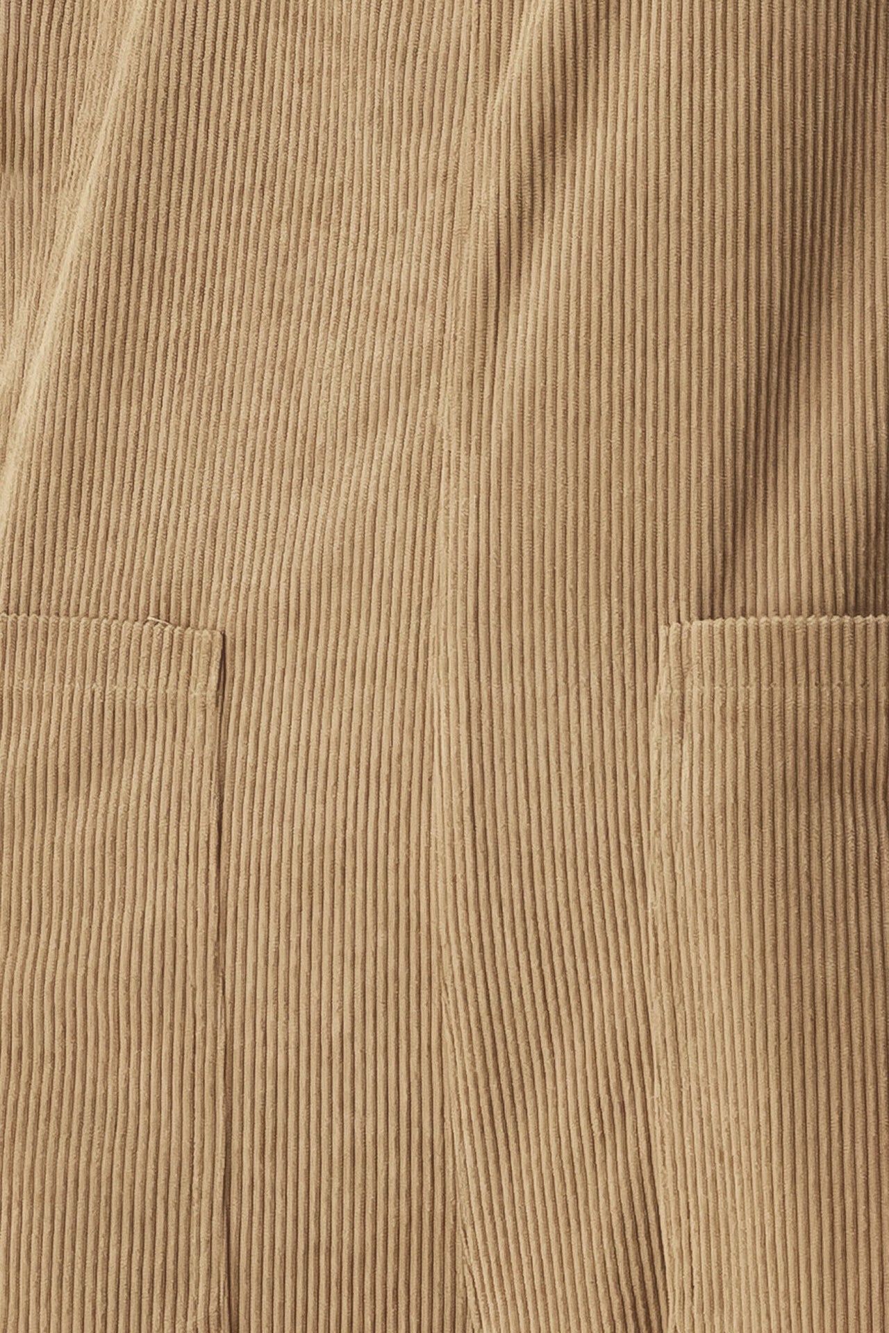 CARAMEL SLOUCHY CORDUROY JUMPSUIT
