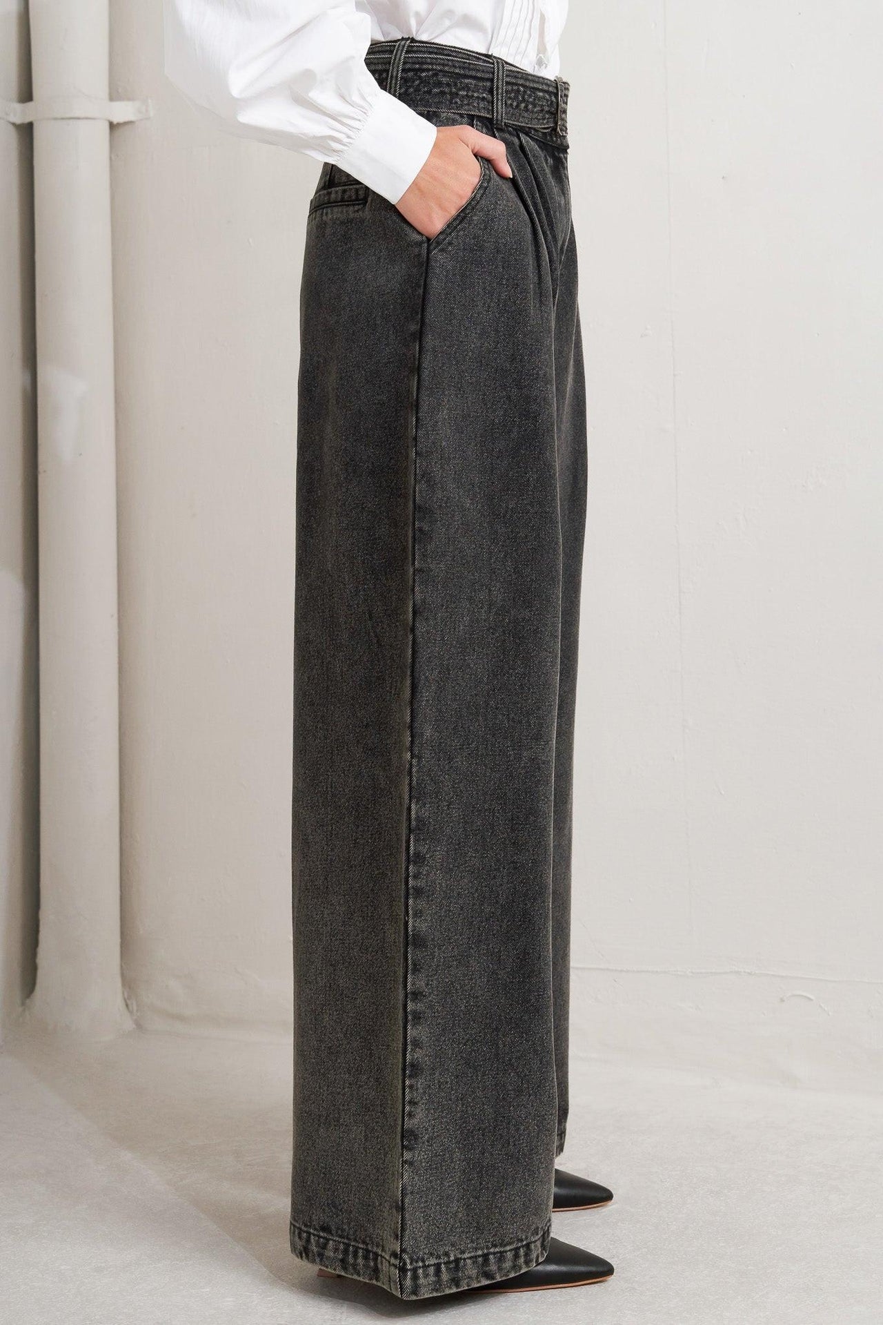 THINK OF ME DENIM PANTS