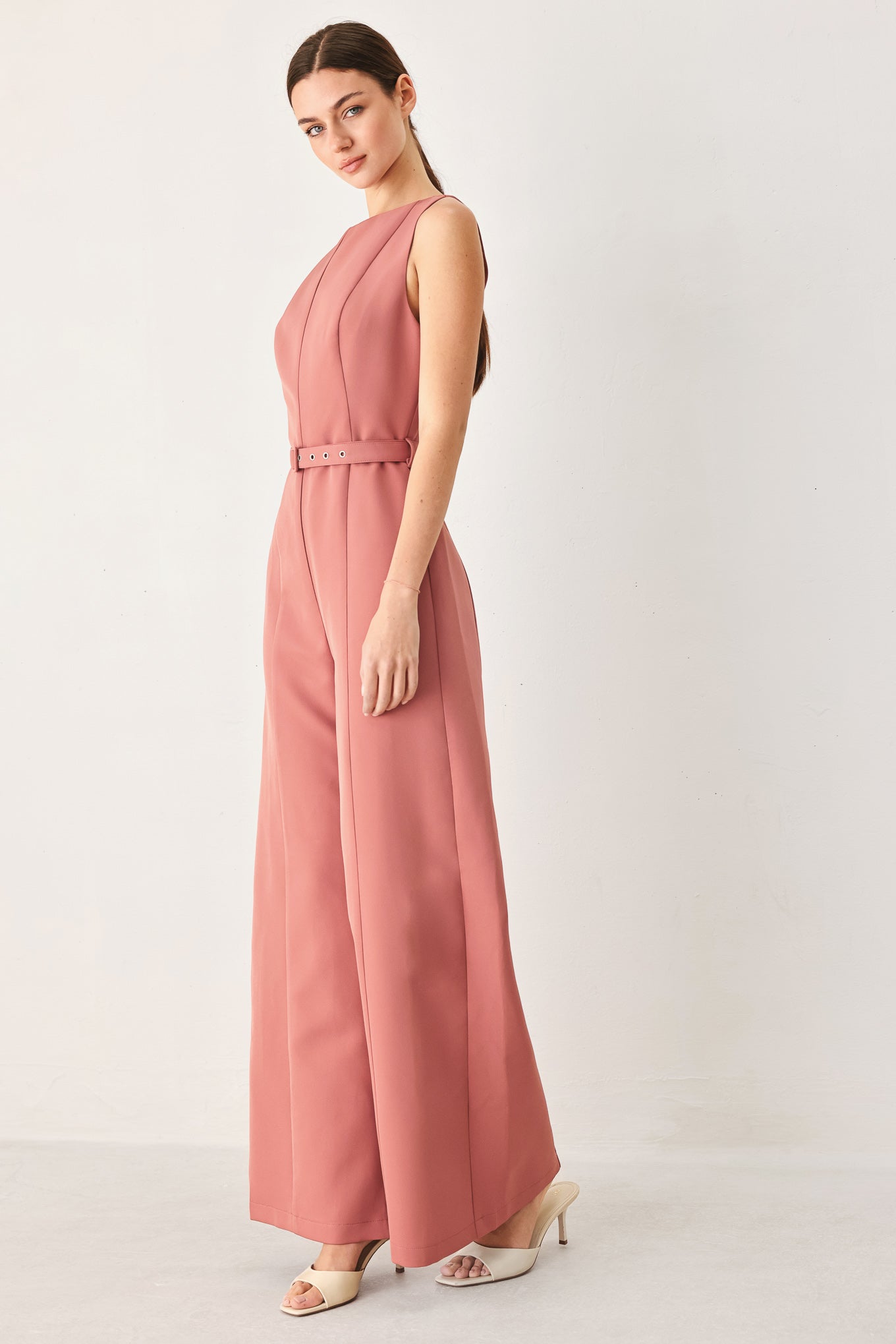 PRETTY MOMENT WOVEN JUMPSUIT