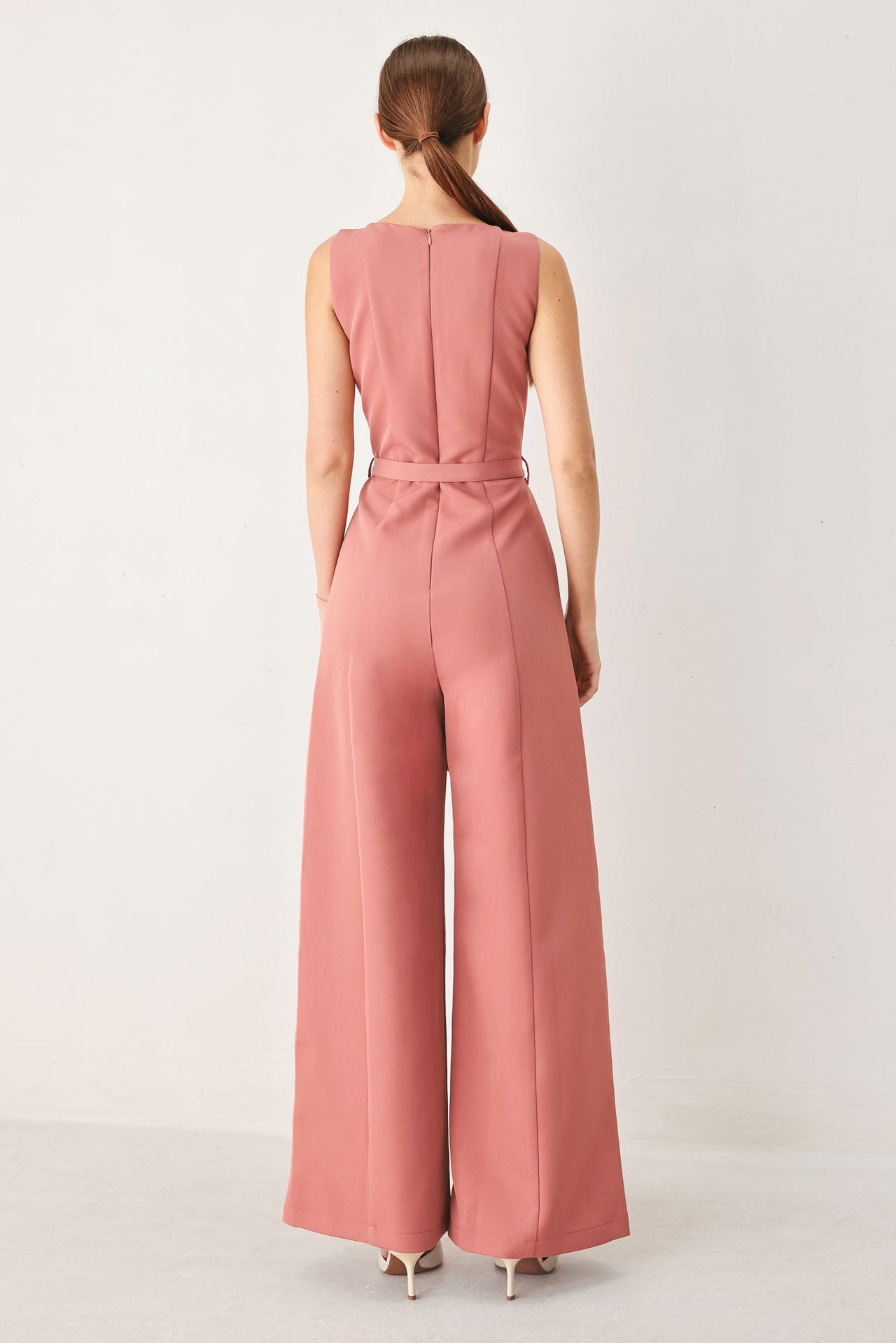 PRETTY MOMENT WOVEN JUMPSUIT