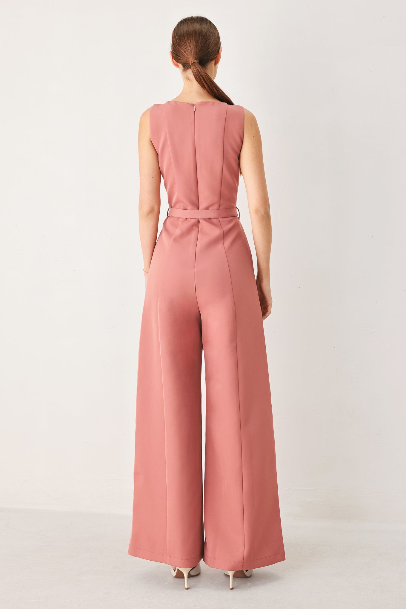 PRETTY MOMENT WOVEN JUMPSUIT