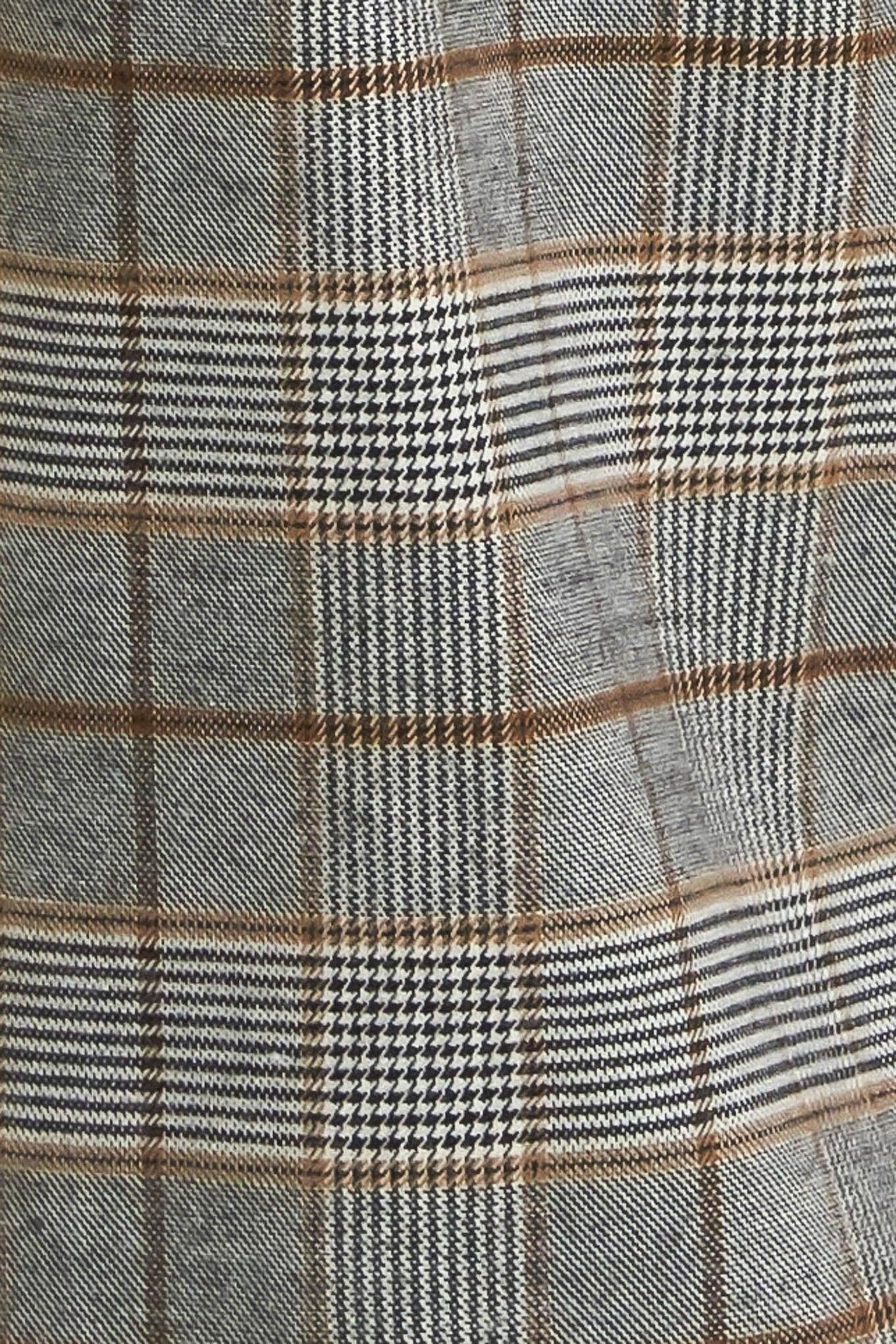 NEW AGE WOVEN PLAID PANTS