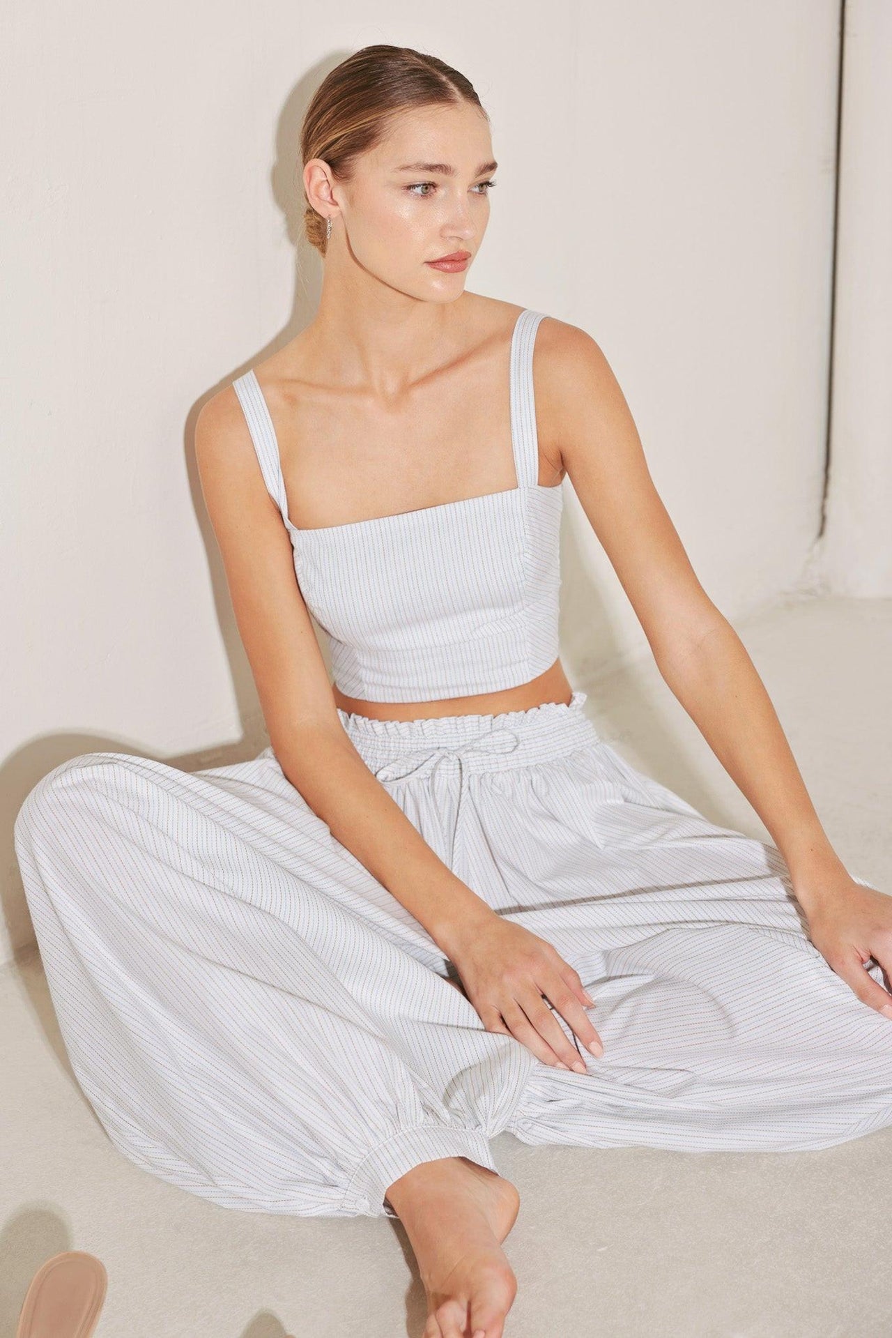 OCEAN BREEZE WOVEN BALLON PANTS