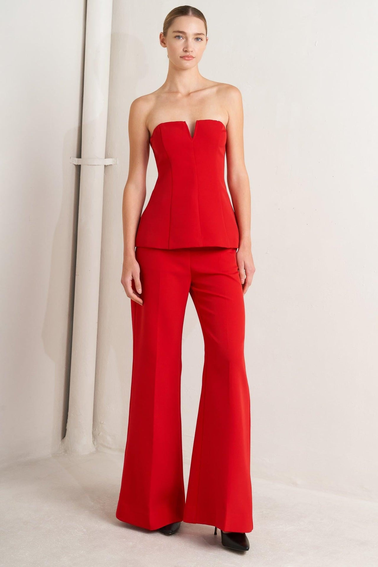 NOIR CONTOUR WOVEN PANTS