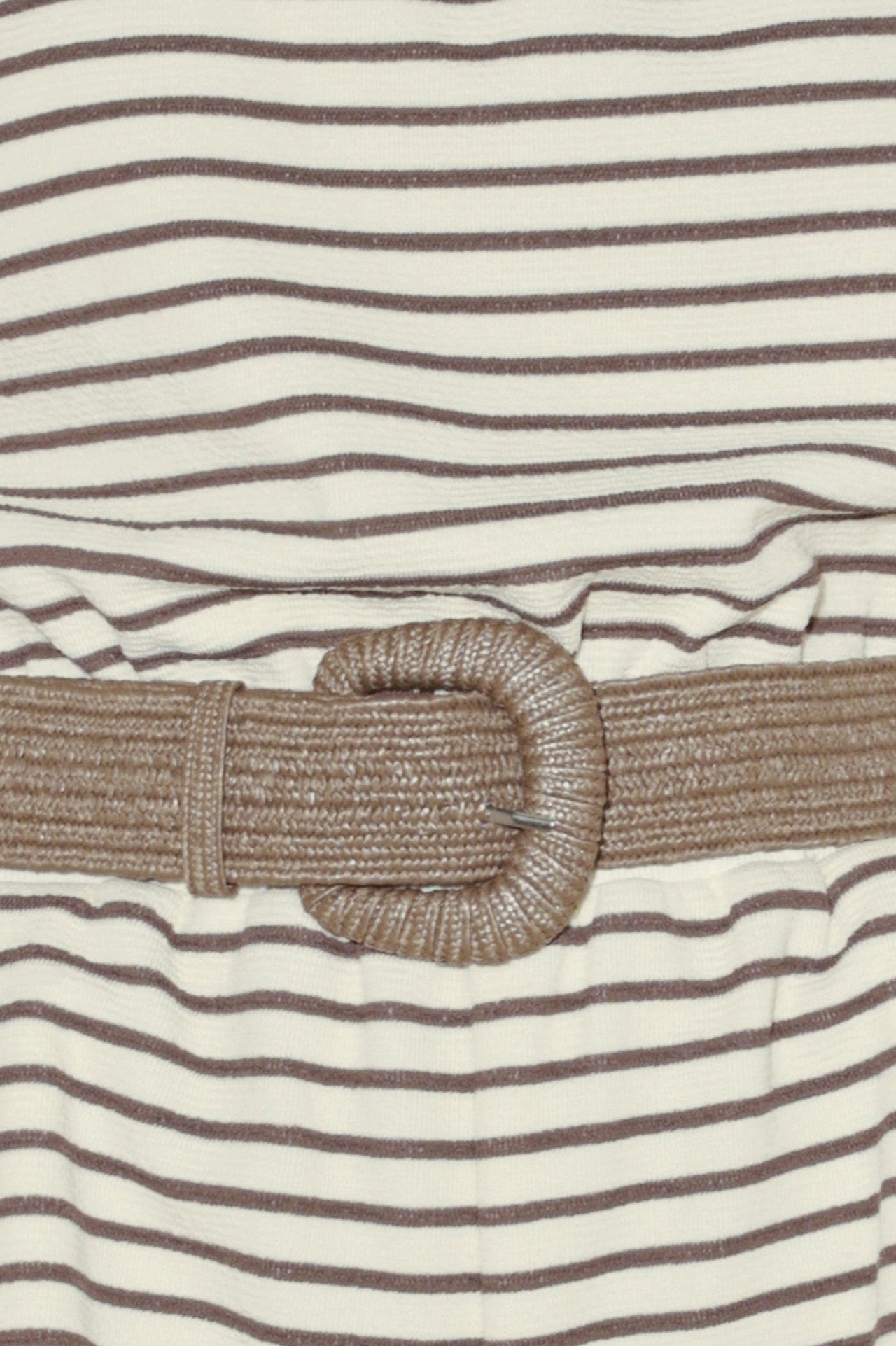 WEEKEND STRIPE KNIT ROMPER