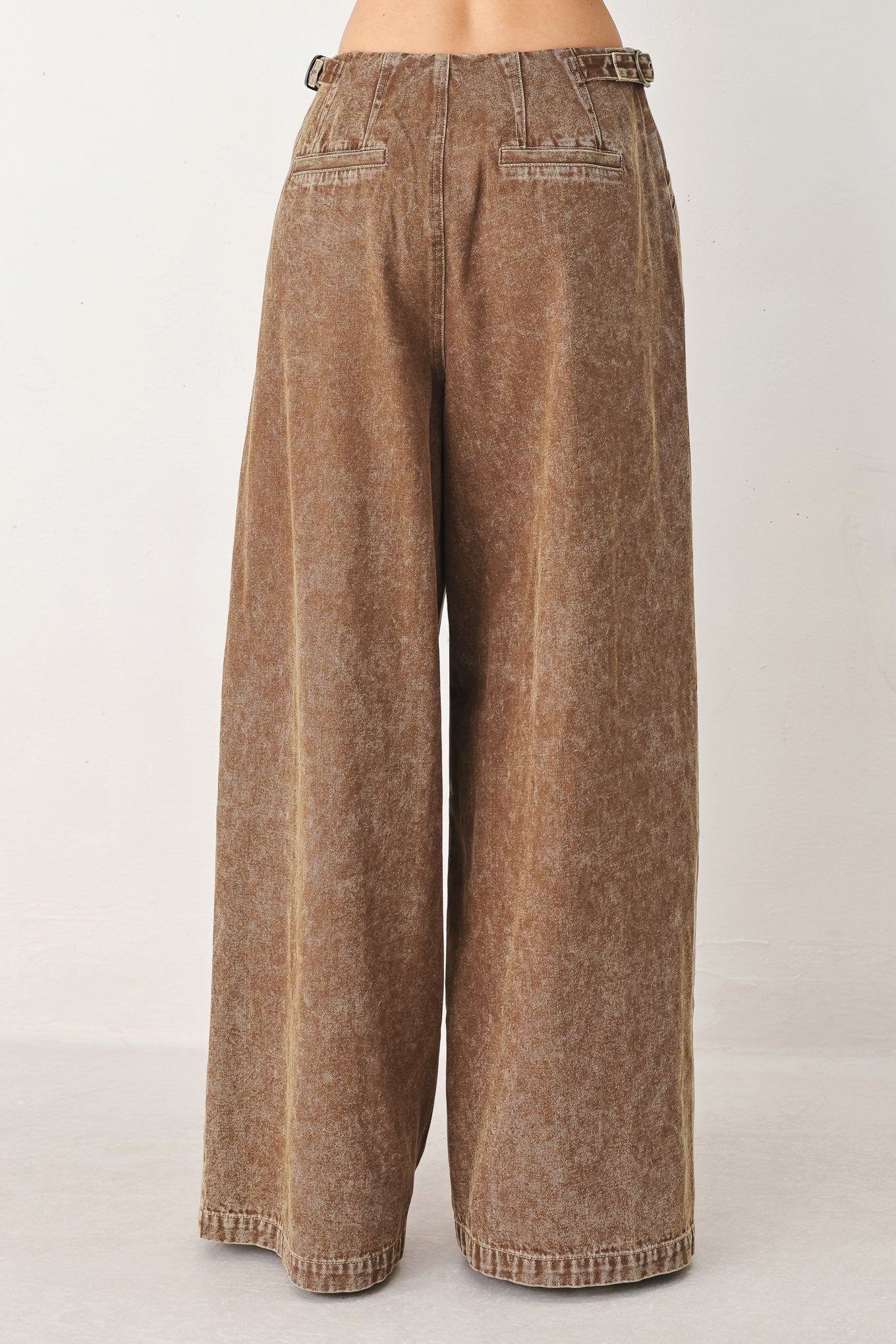VINTAGE BROWN DENIM PANTS