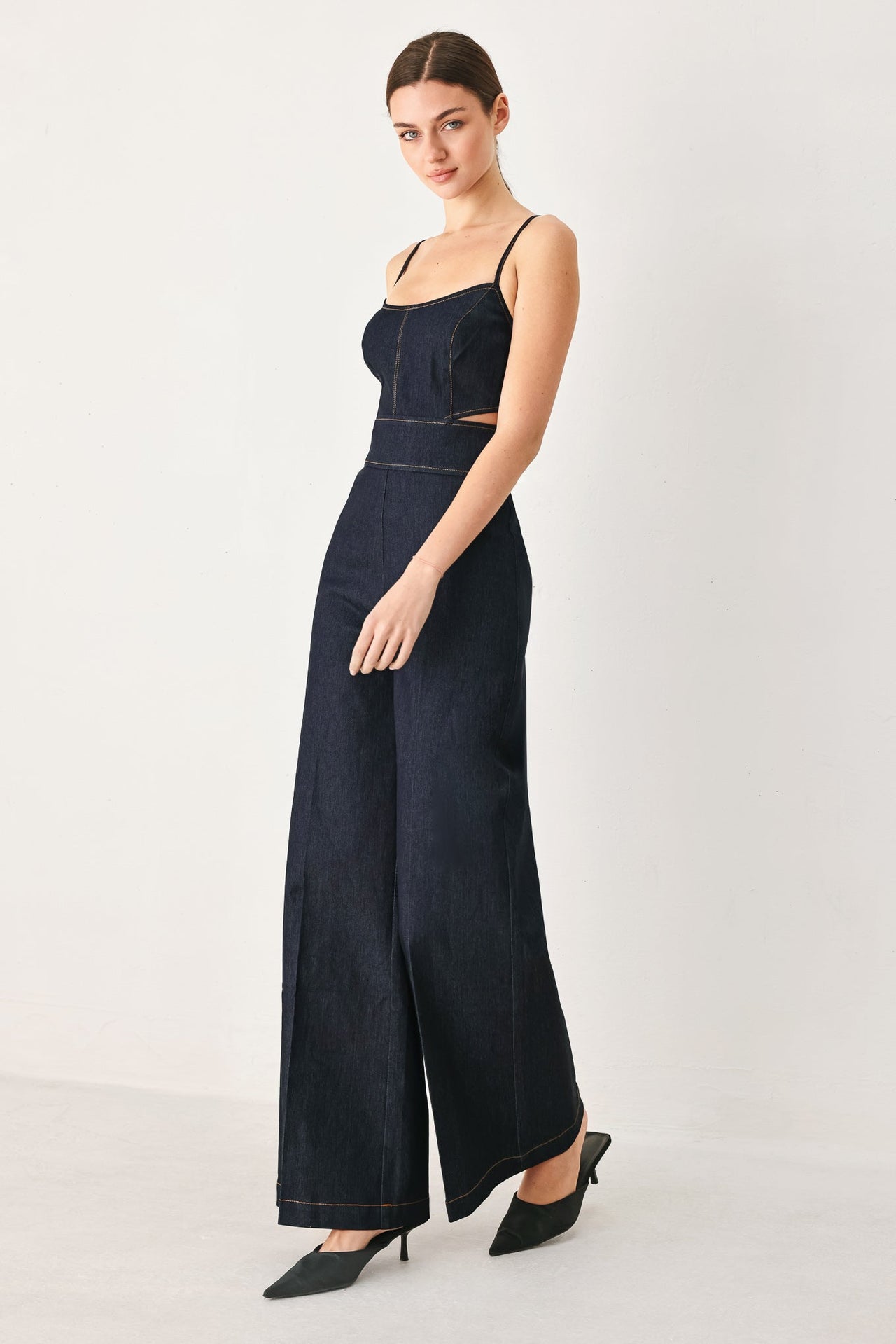 LOVELY MUSE DENIM JUMPSUIT