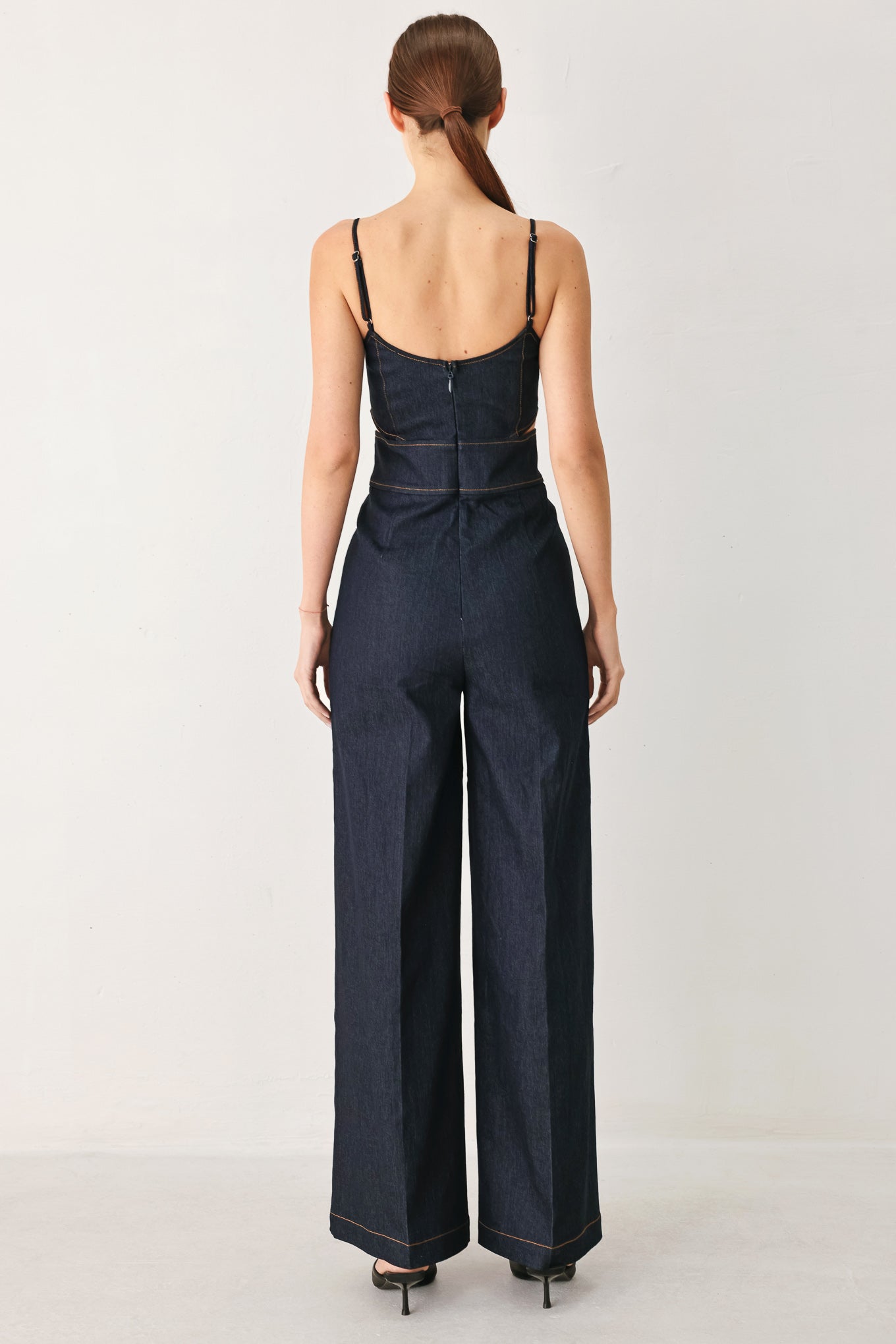 LOVELY MUSE DENIM JUMPSUIT