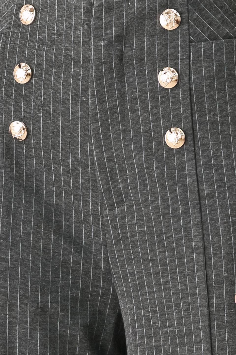 MODERN PINSTRIPE WOVEN PANTS