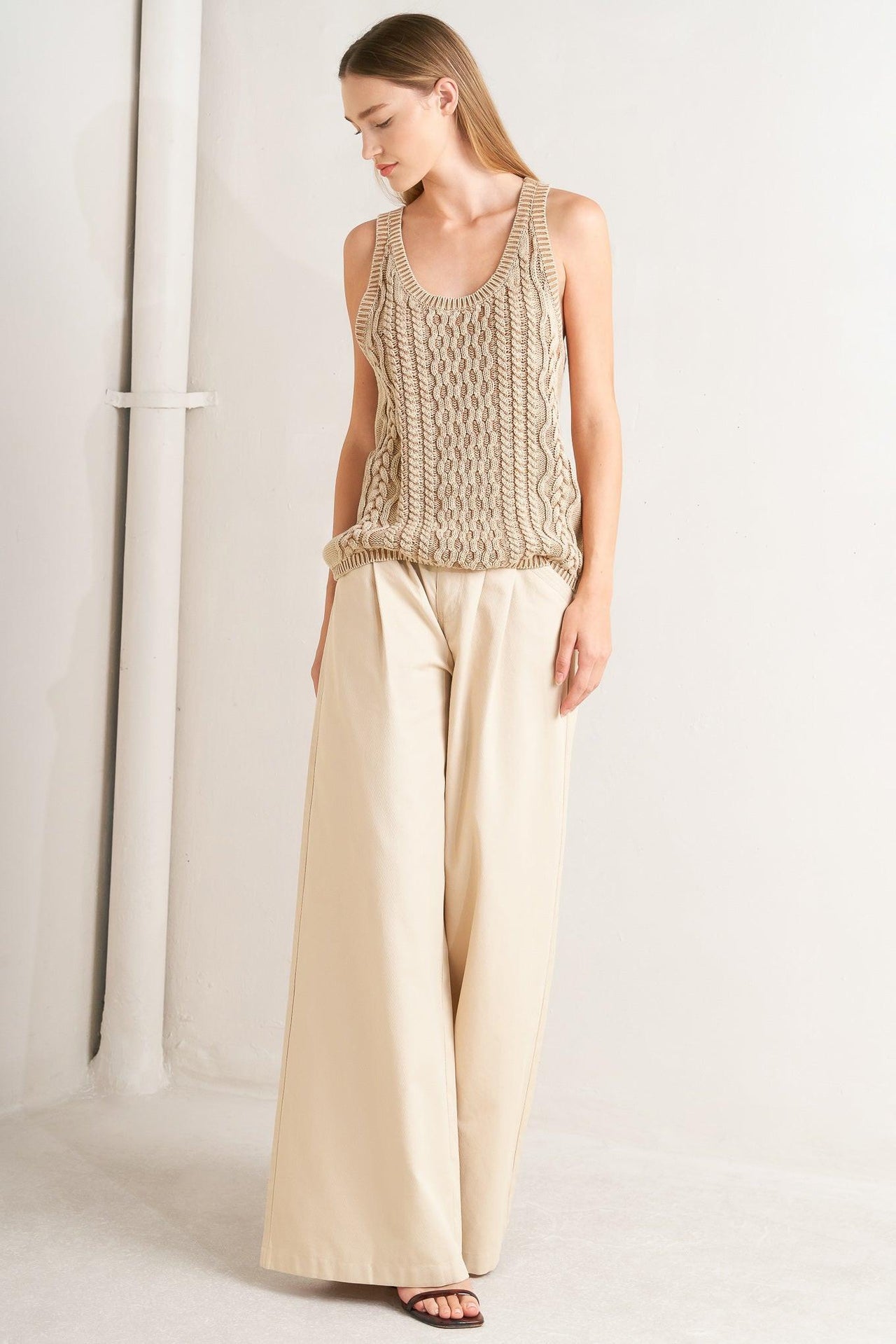 NEVER FORGET KNIT TANK TOP