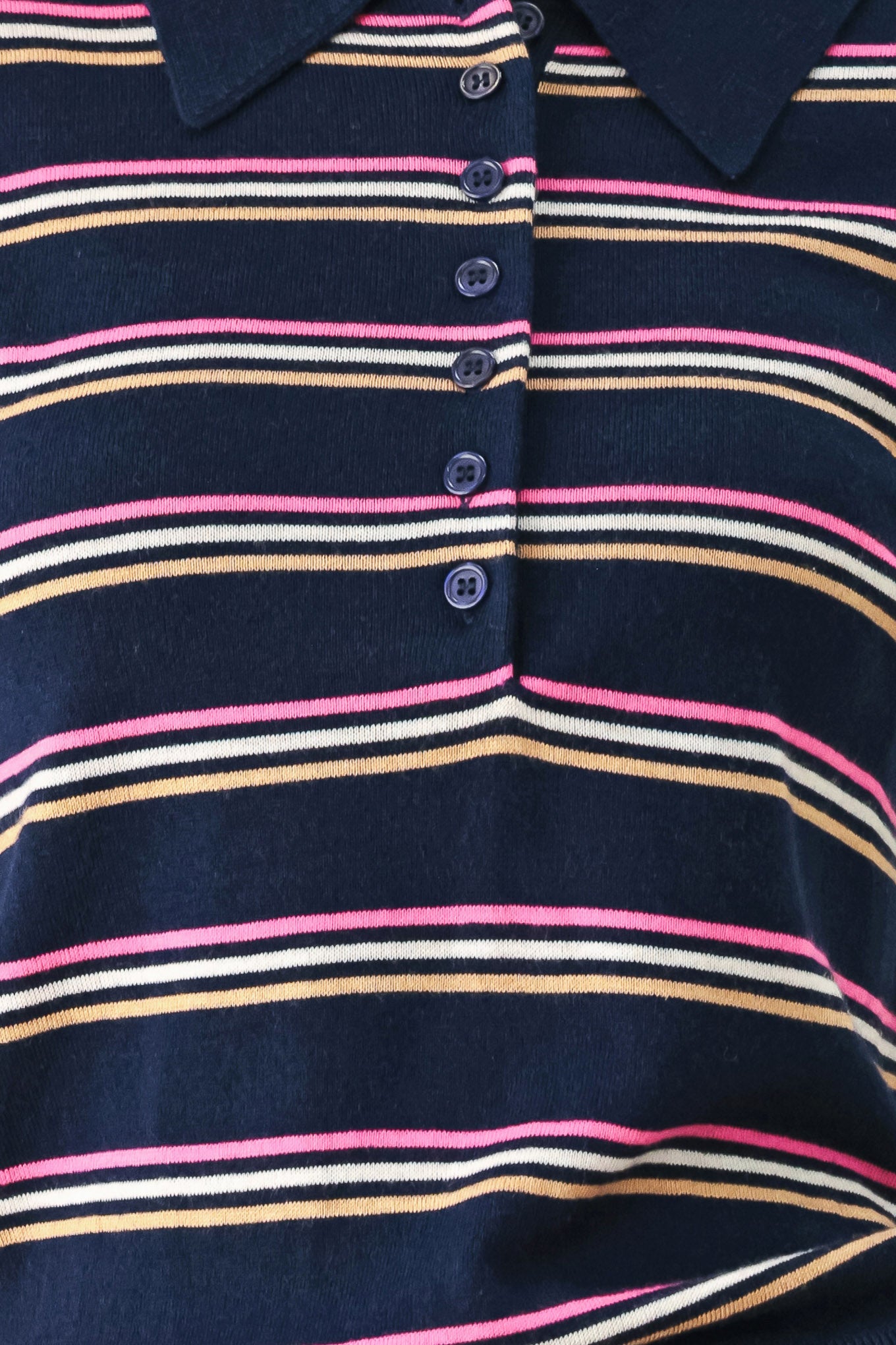 PRETTY IN PARADISE POLO TOP